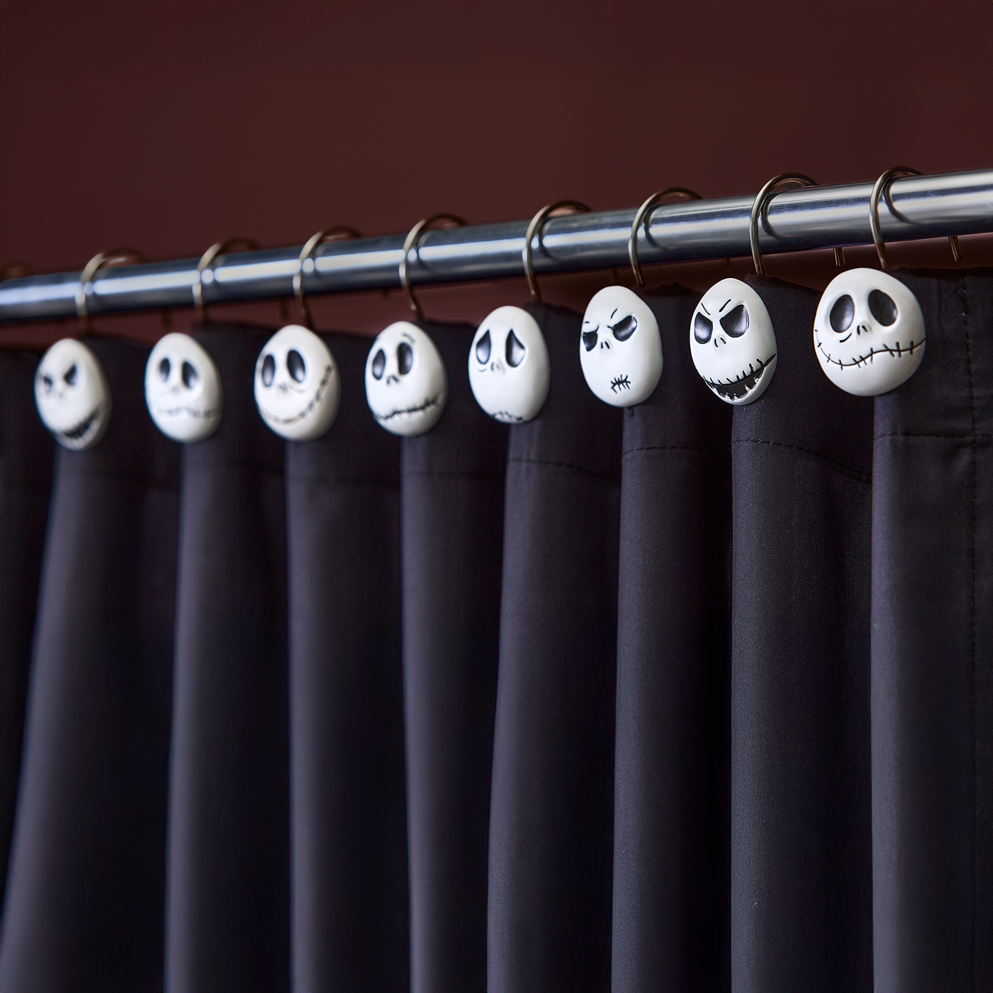 Nightmare Before Christmas Shower Curtain Hooks