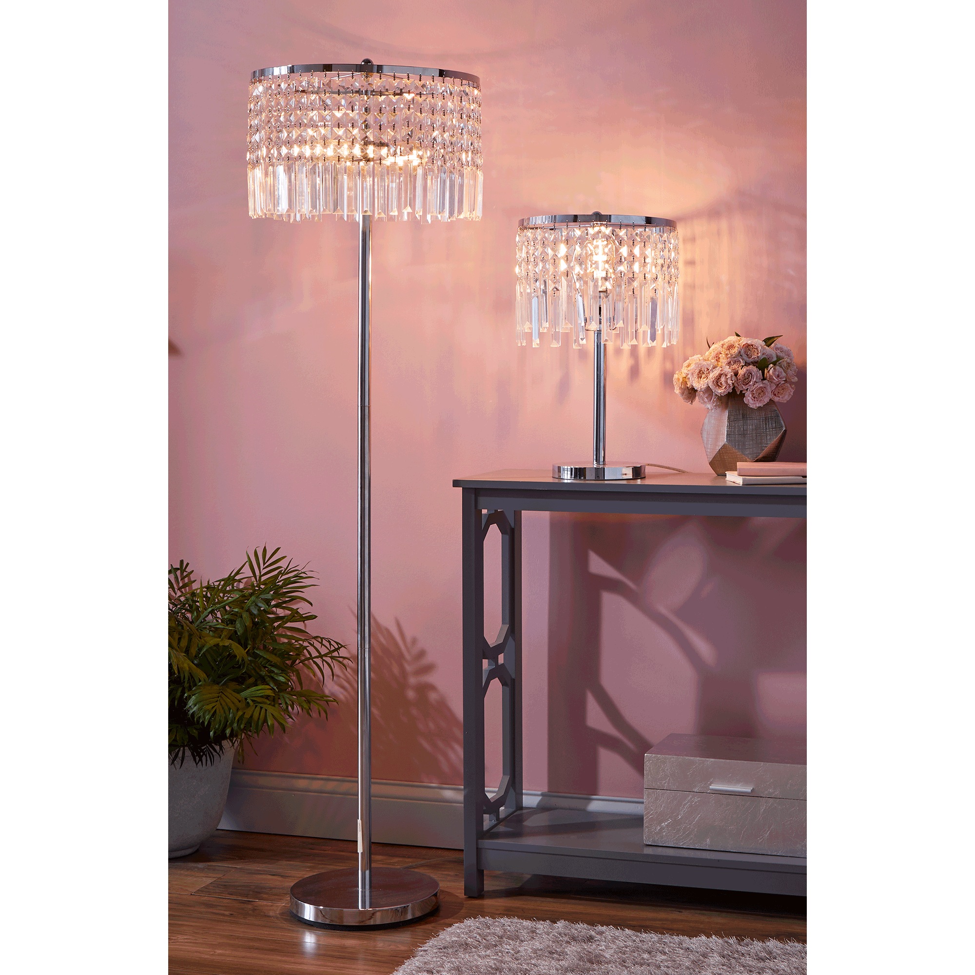 Crystal Dangle Lamps