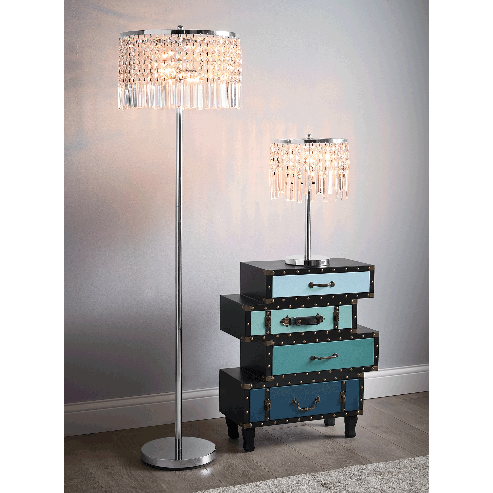 Crystal Dangle Lamps