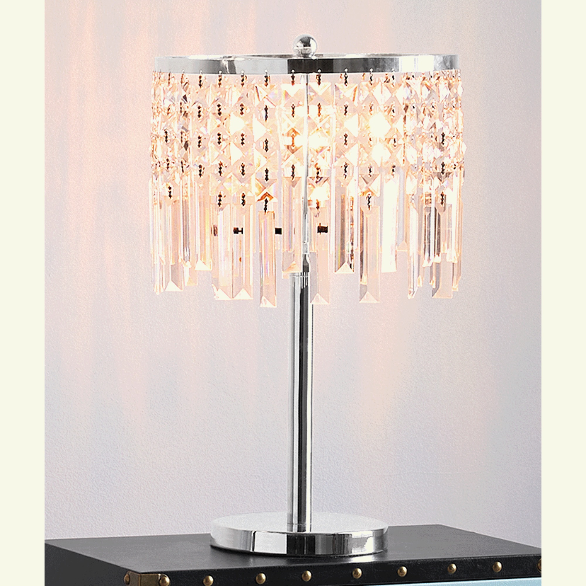 Crystal Dangle Lamps 5 Crystal Dangle Lamps