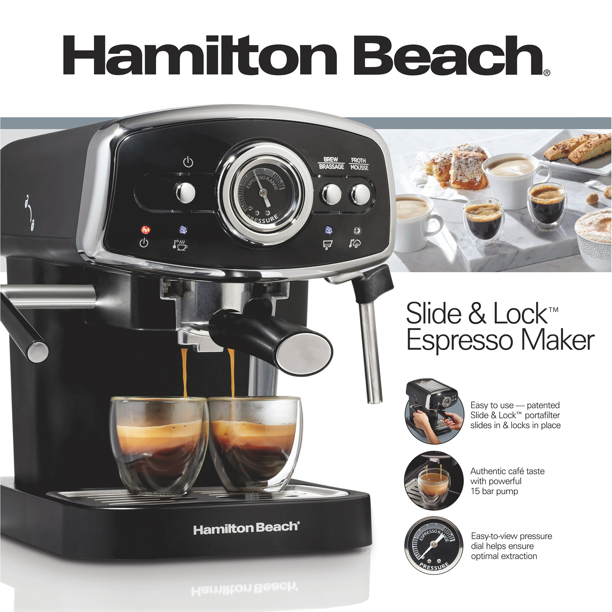 Hamilton Beach Retro Edition Espresso Maker 9 Hamilton Beach Retro Edition Espresso Maker