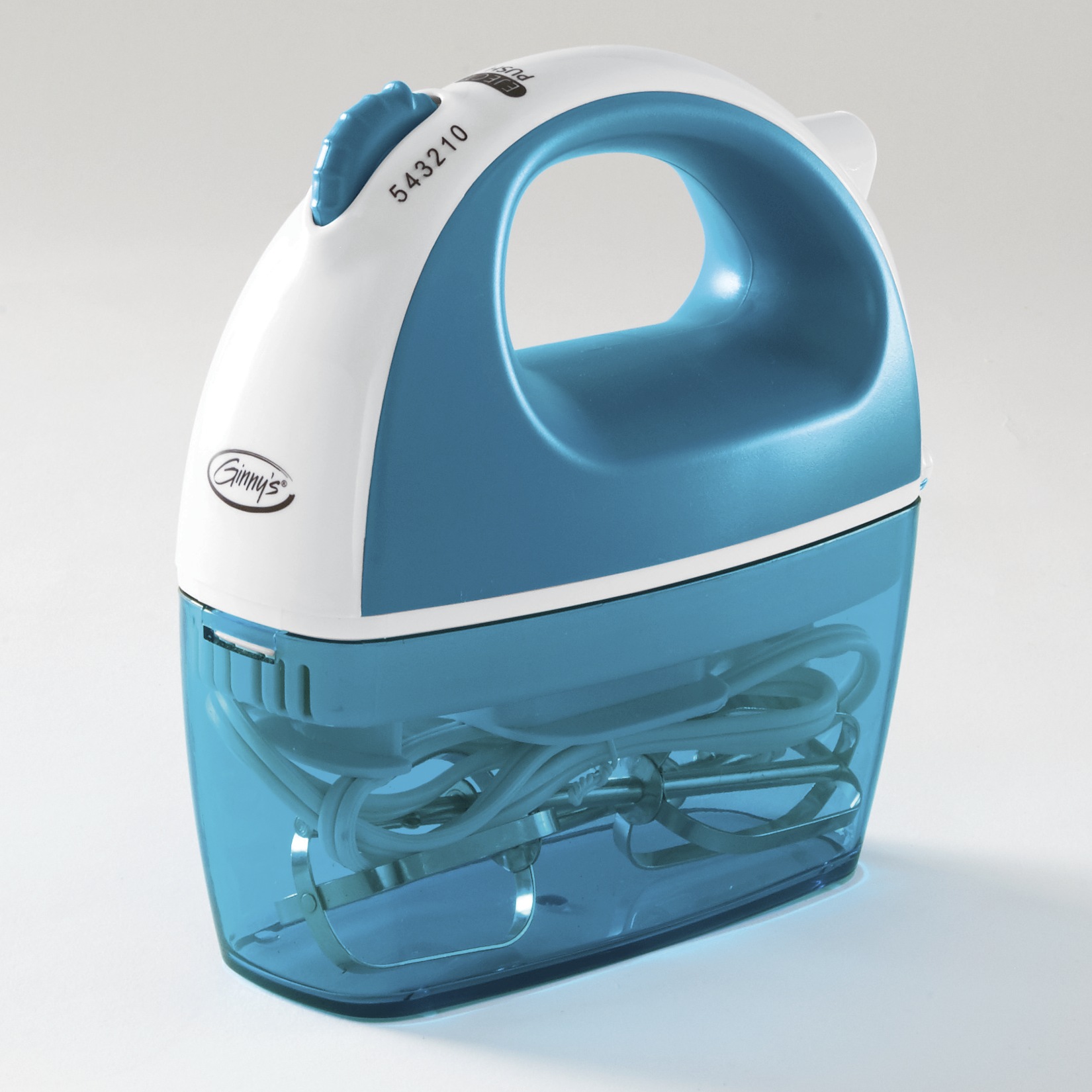 Ginny's Brand 5-Speed Hand Mixer with Storage Case for Cord and Attachments 8 Ginny's Brand 5-Speed Hand Mixer with Storage Case for Cord and Attachments
