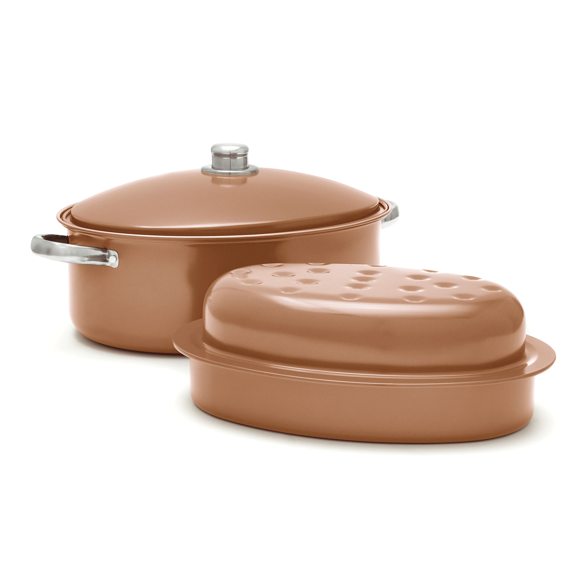 Set of 2 Oval Roasters