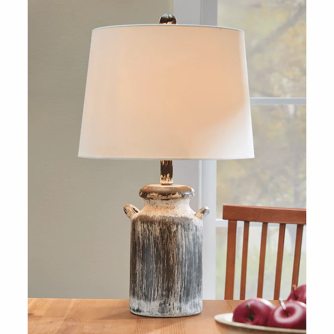 Milk Can Table Lamp