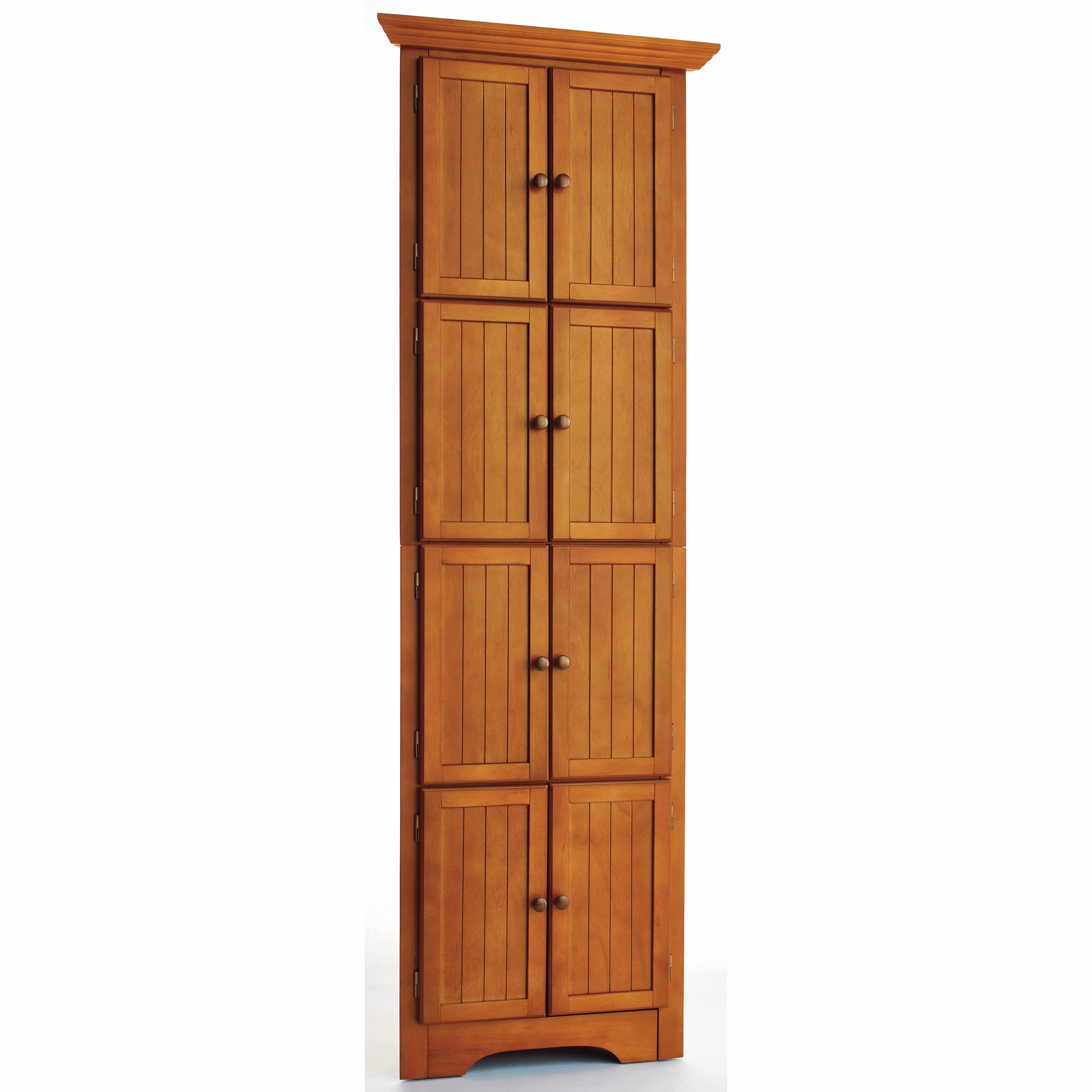 Westwick Tall Corner Storage Cabinet with 8 Doors