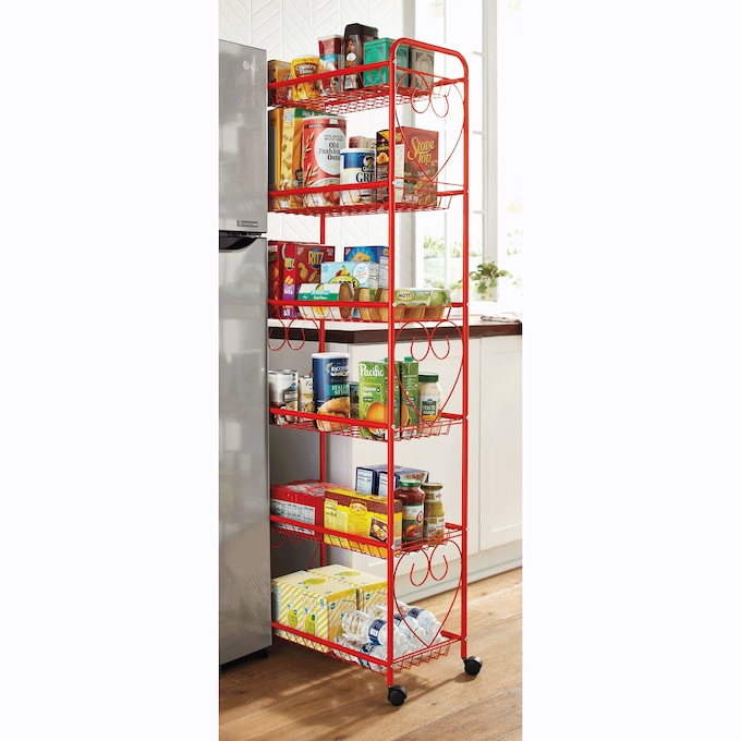 Heart Scroll Mobile Storage Tower