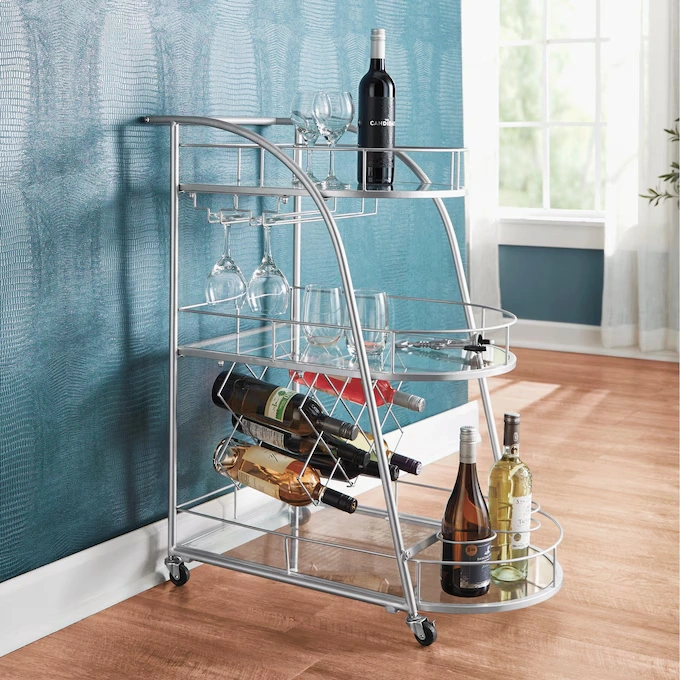 Tracey Mobile Wine Rack 1 Tracey Mobile Wine Rack