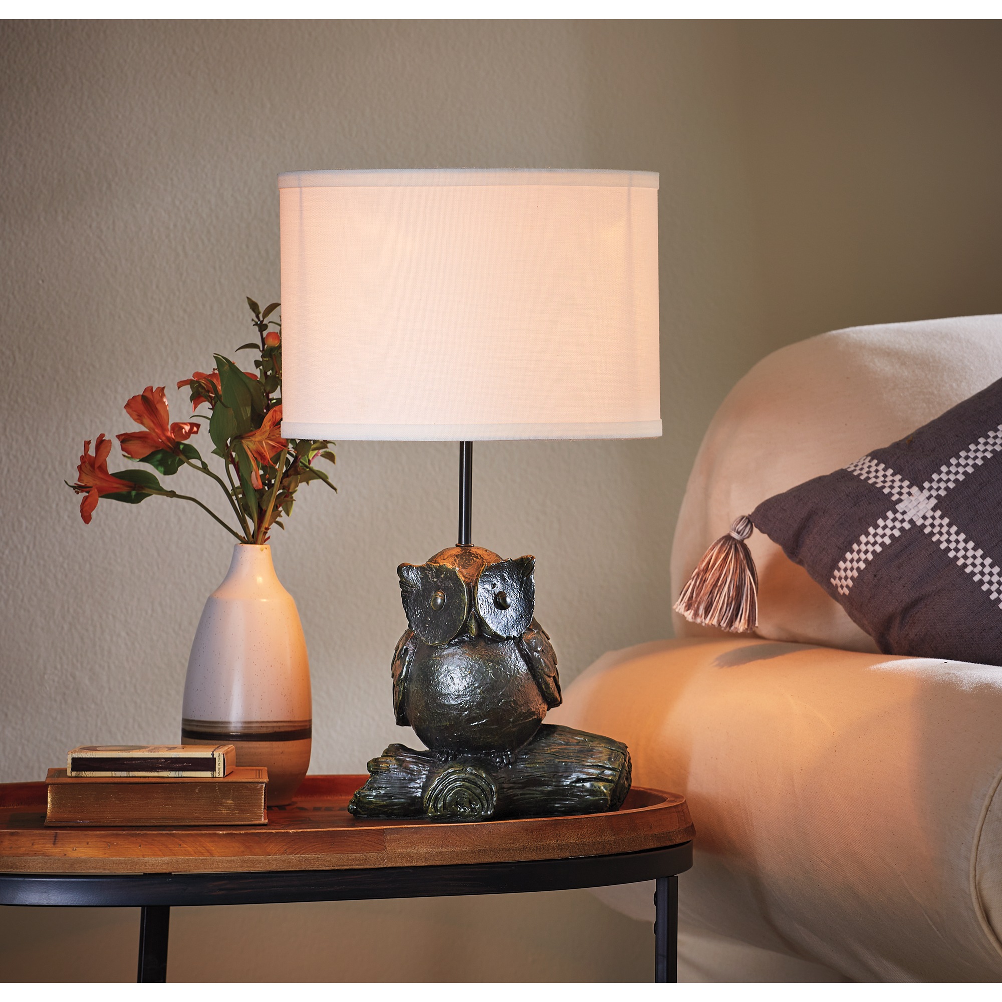 Templeton Owl Lamp