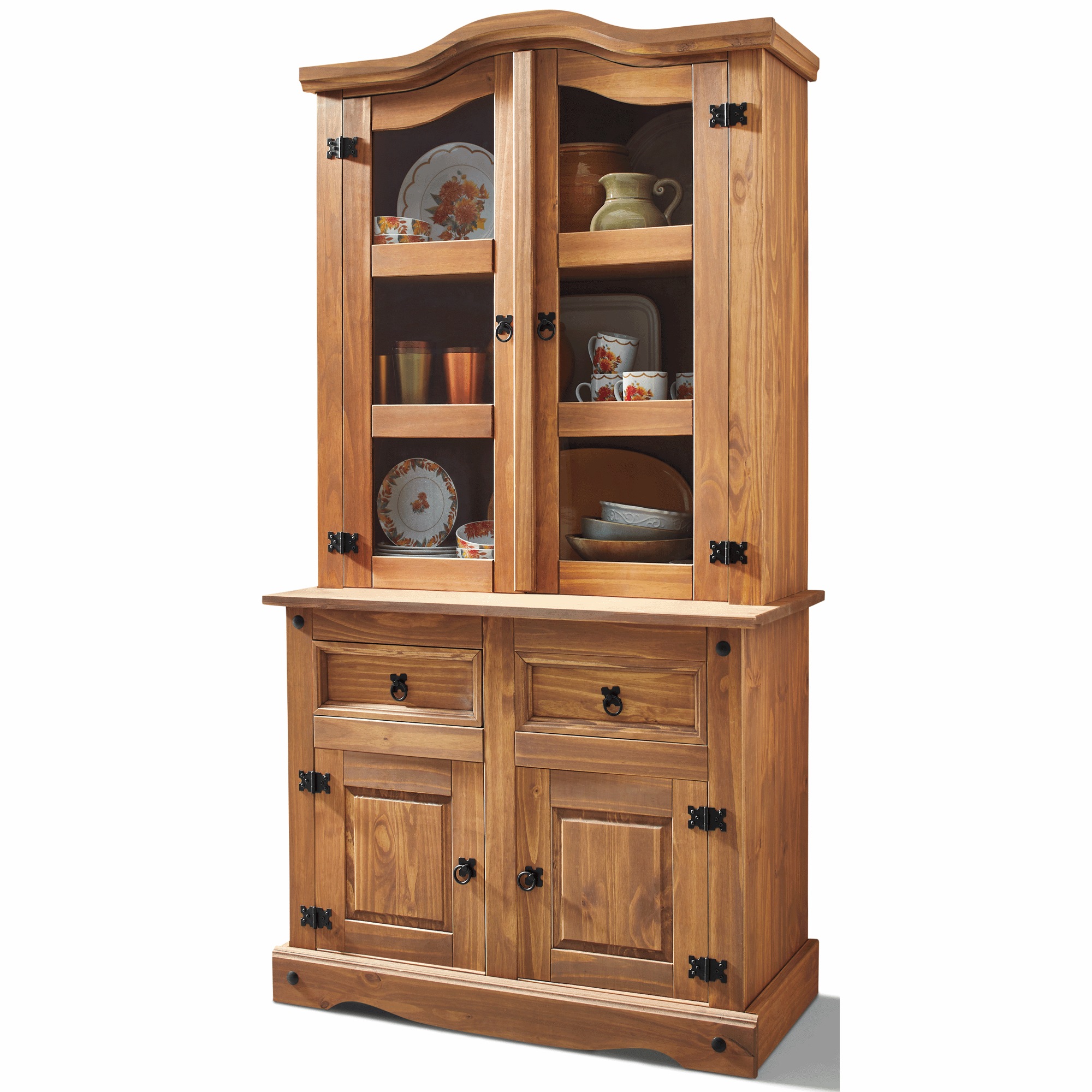 Bibury Pine Sideboard and Hutch