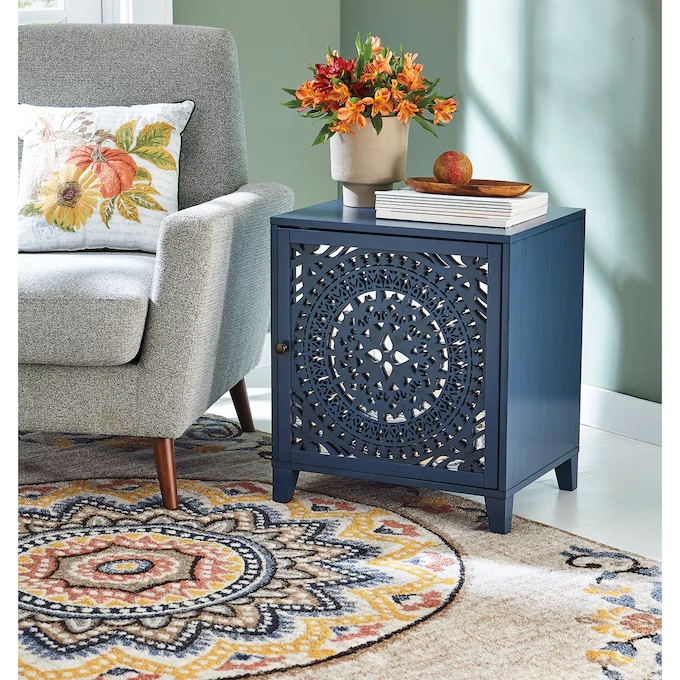 Afton Blue Cabinet