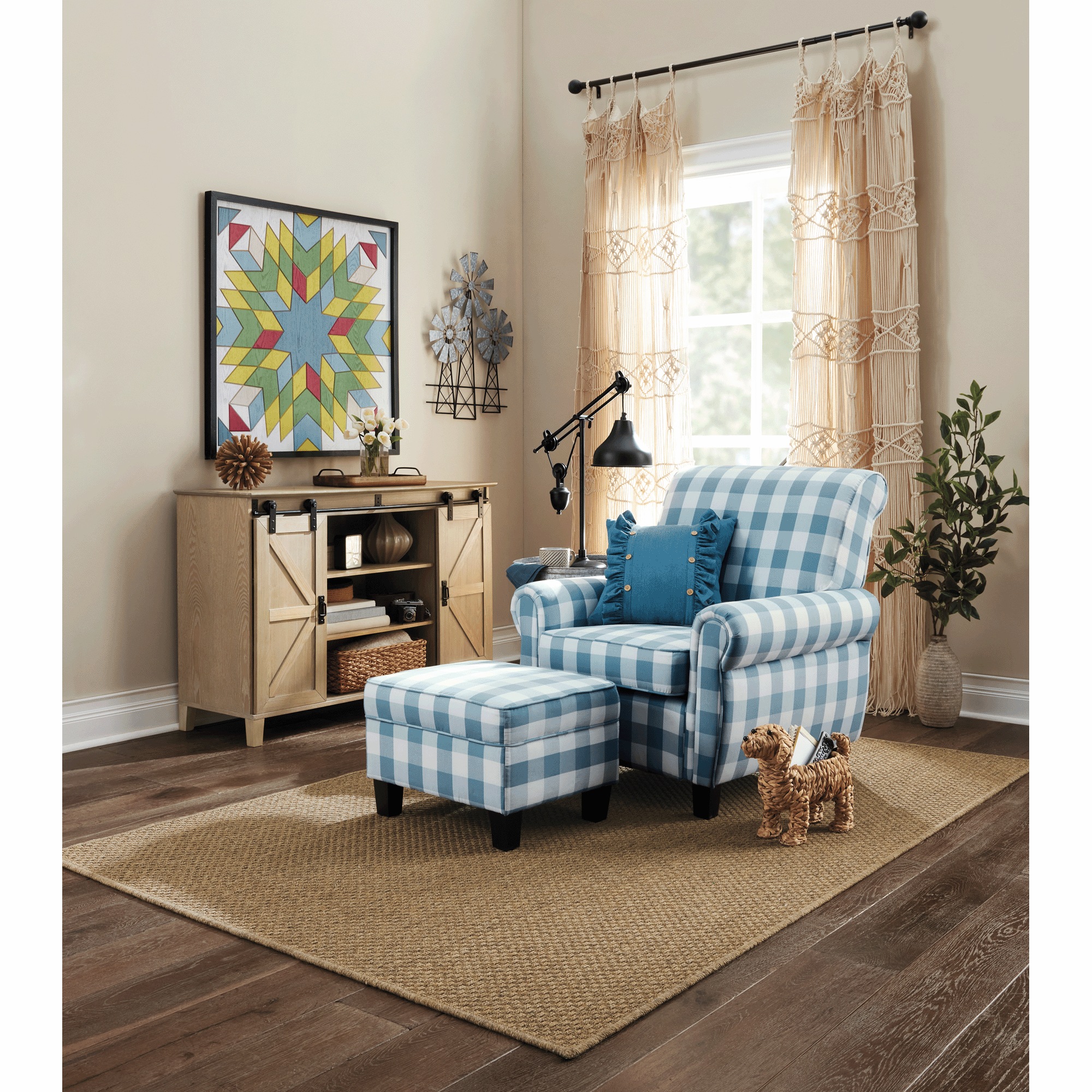 Barn Door Console