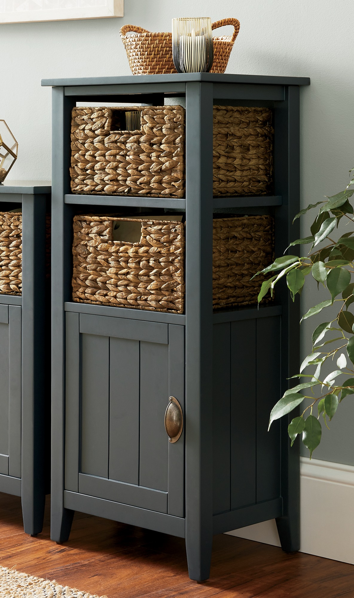 Madison 2-Basket Tall Cabinet