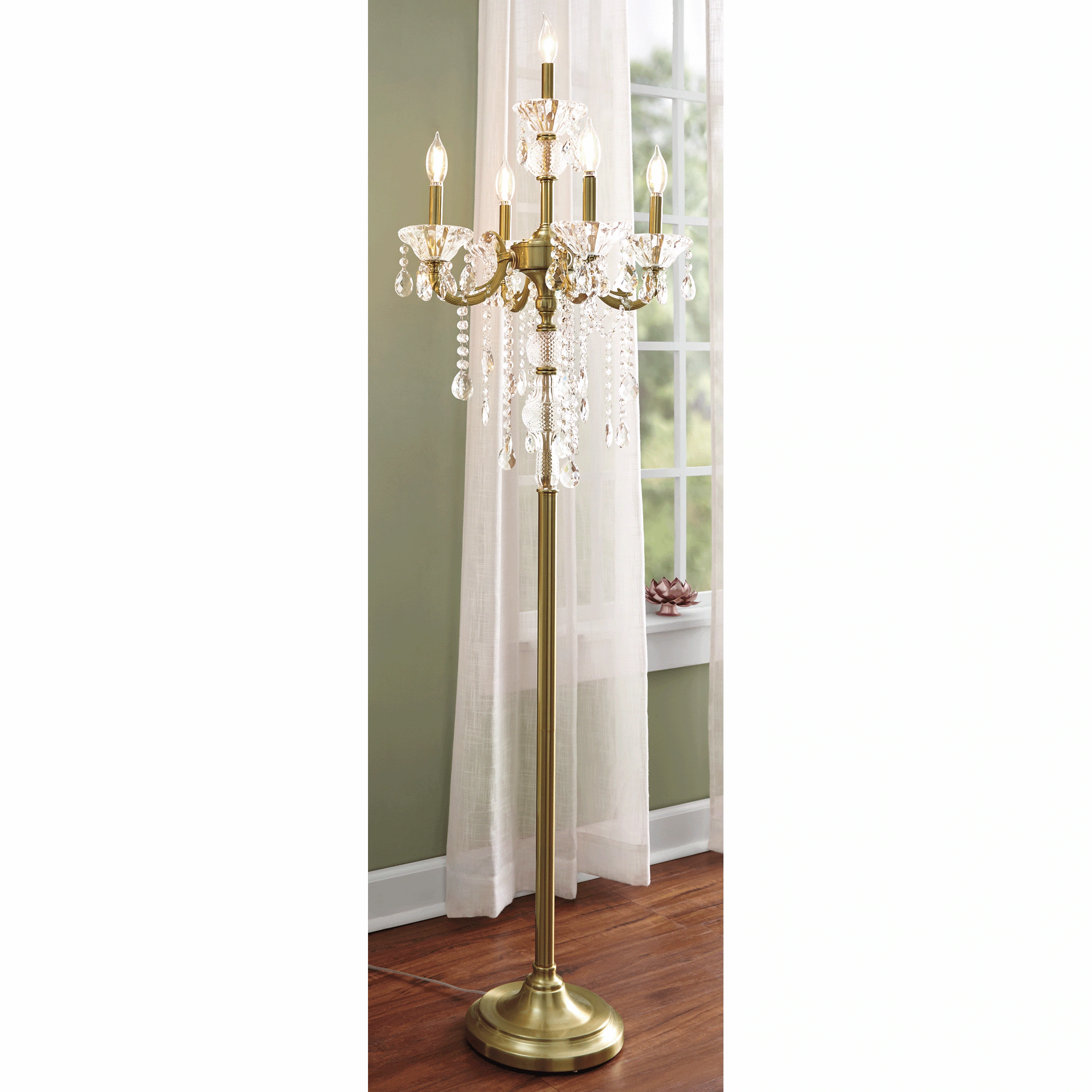 Leonetta Chandelier Floor Lamp