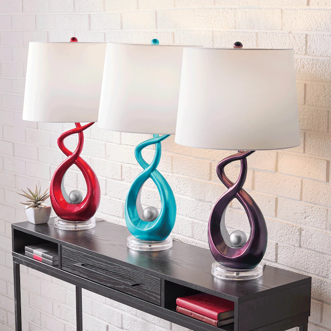 Sculptural Table Lamp
