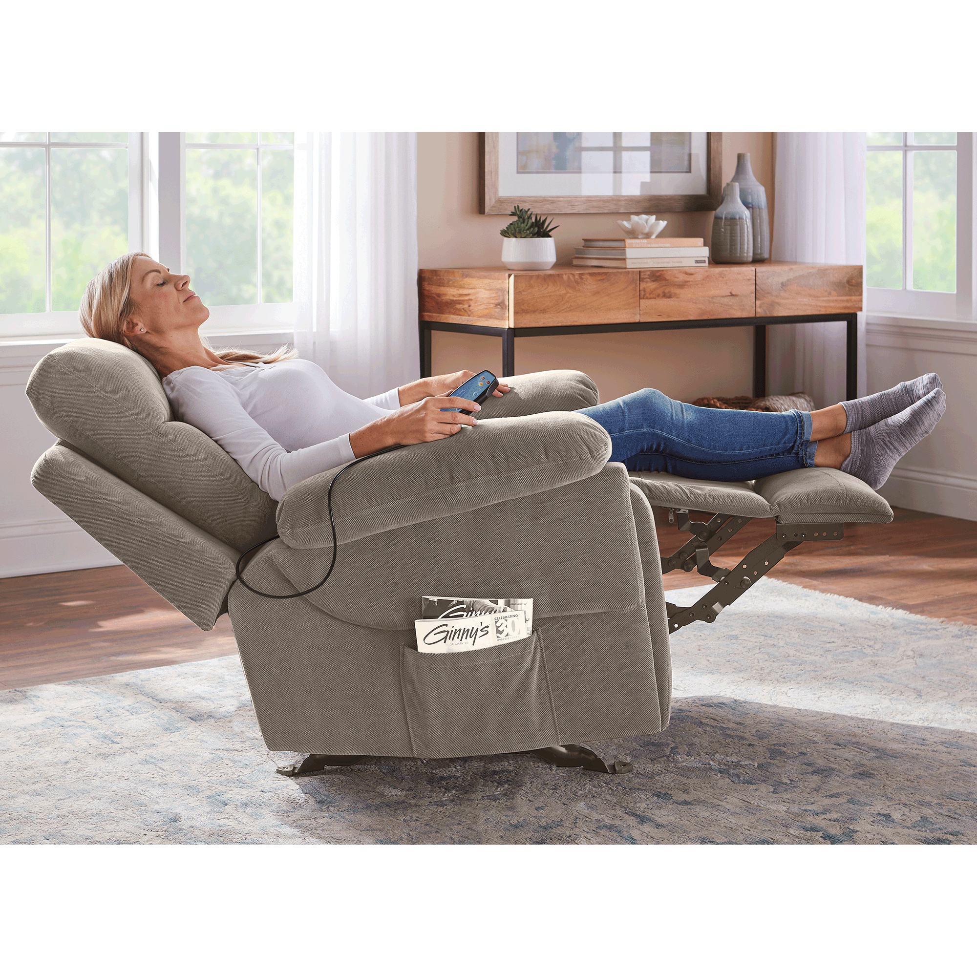 Rocking Recliner with Massage and Heat