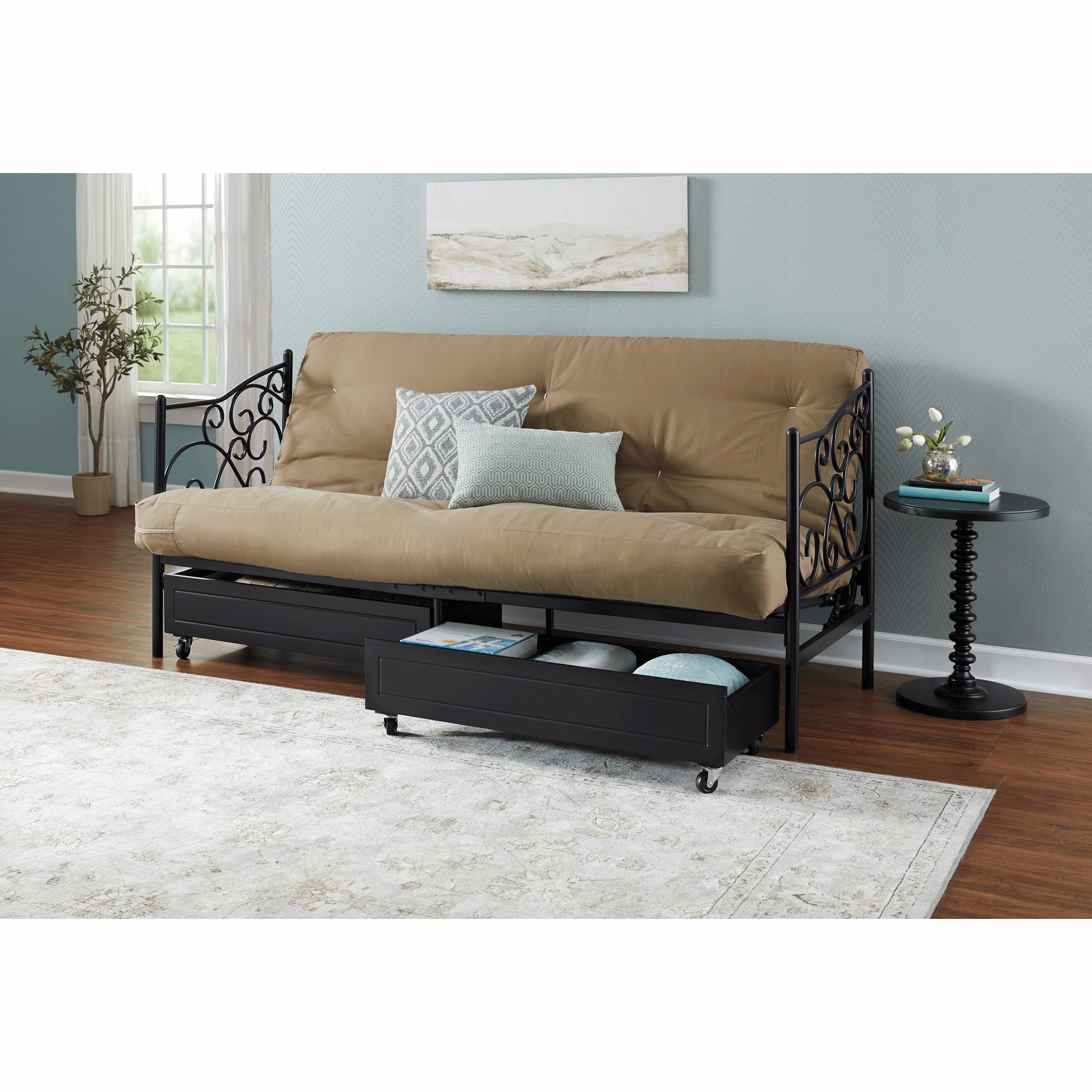 Scroll Storage Futon Frame 3 Scroll Storage Futon Frame