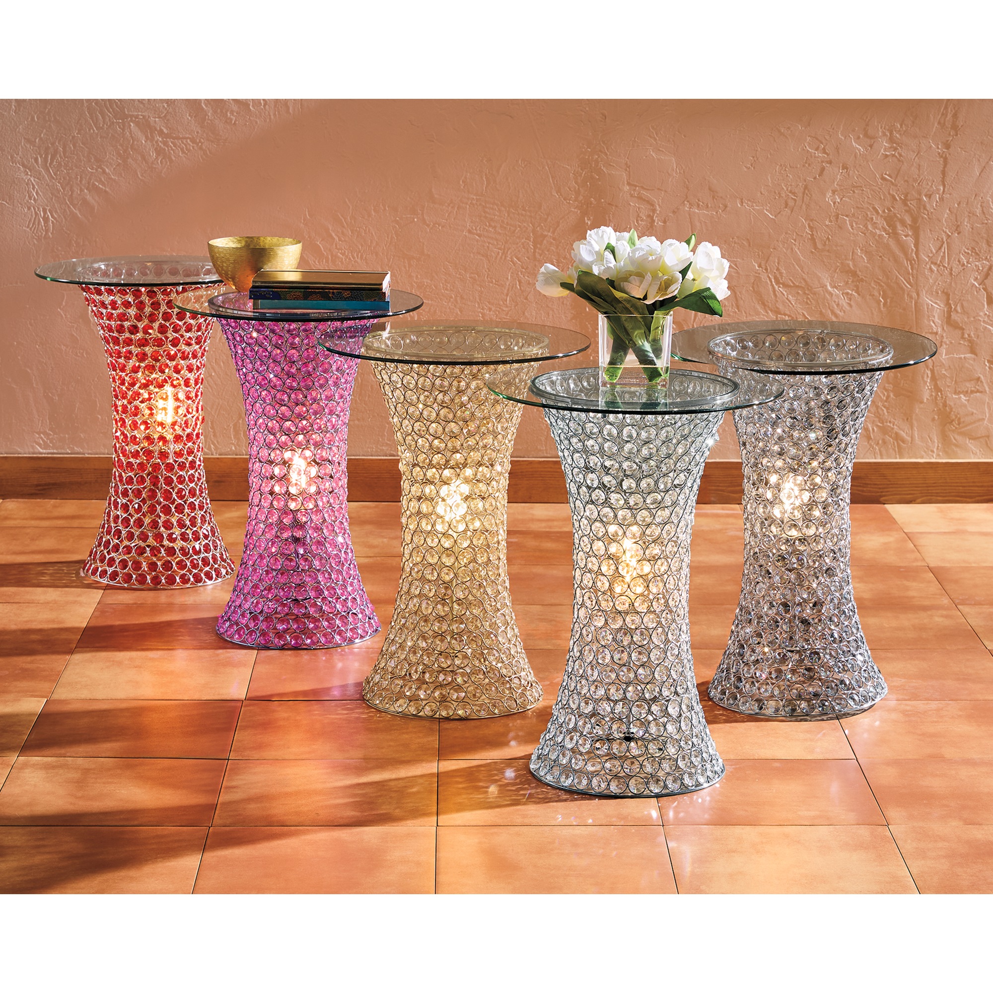 Crystal Lit Tables 1 Crystal Lit Tables