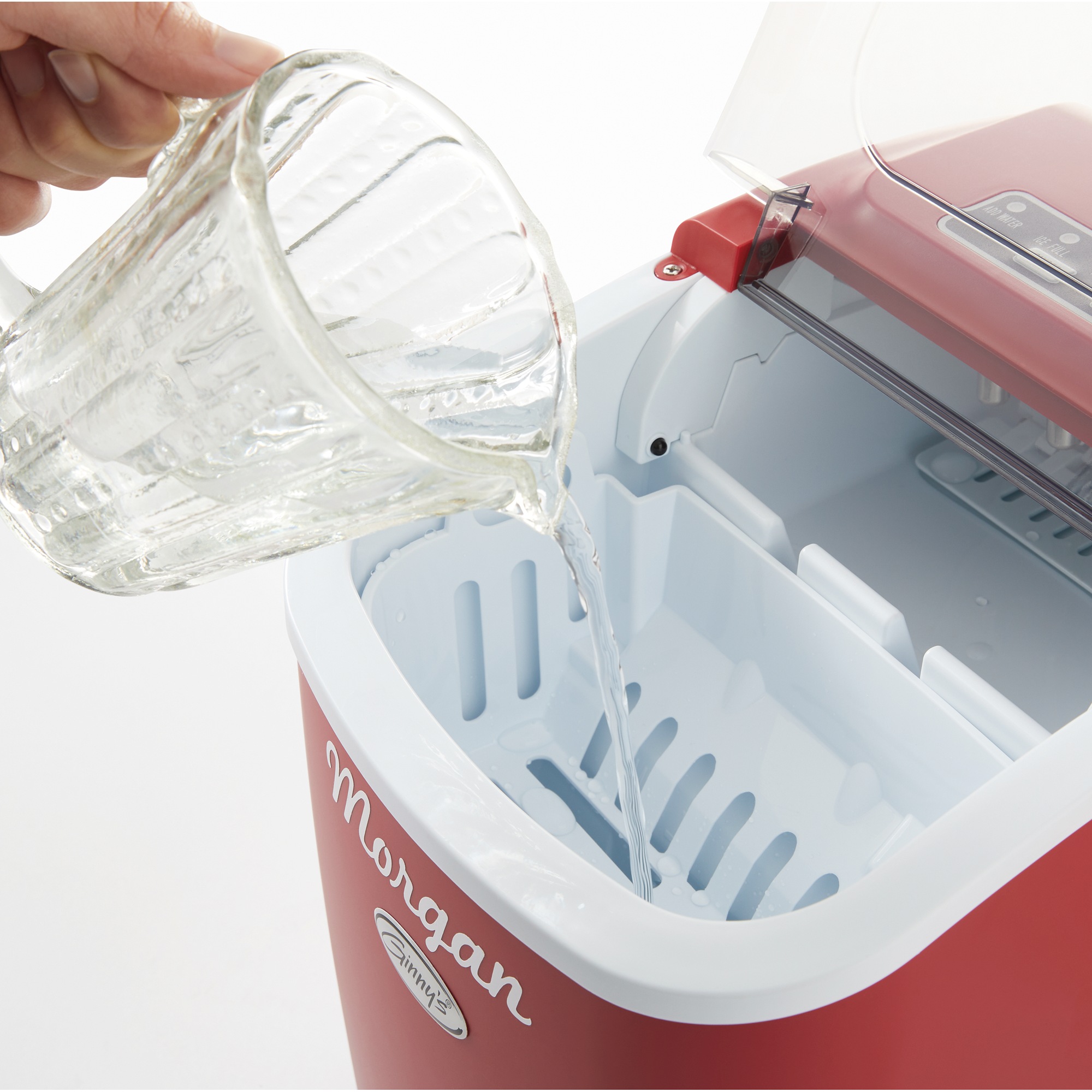 Ginny’s Personalized Countertop Ice Maker with Adjustable Ice Size