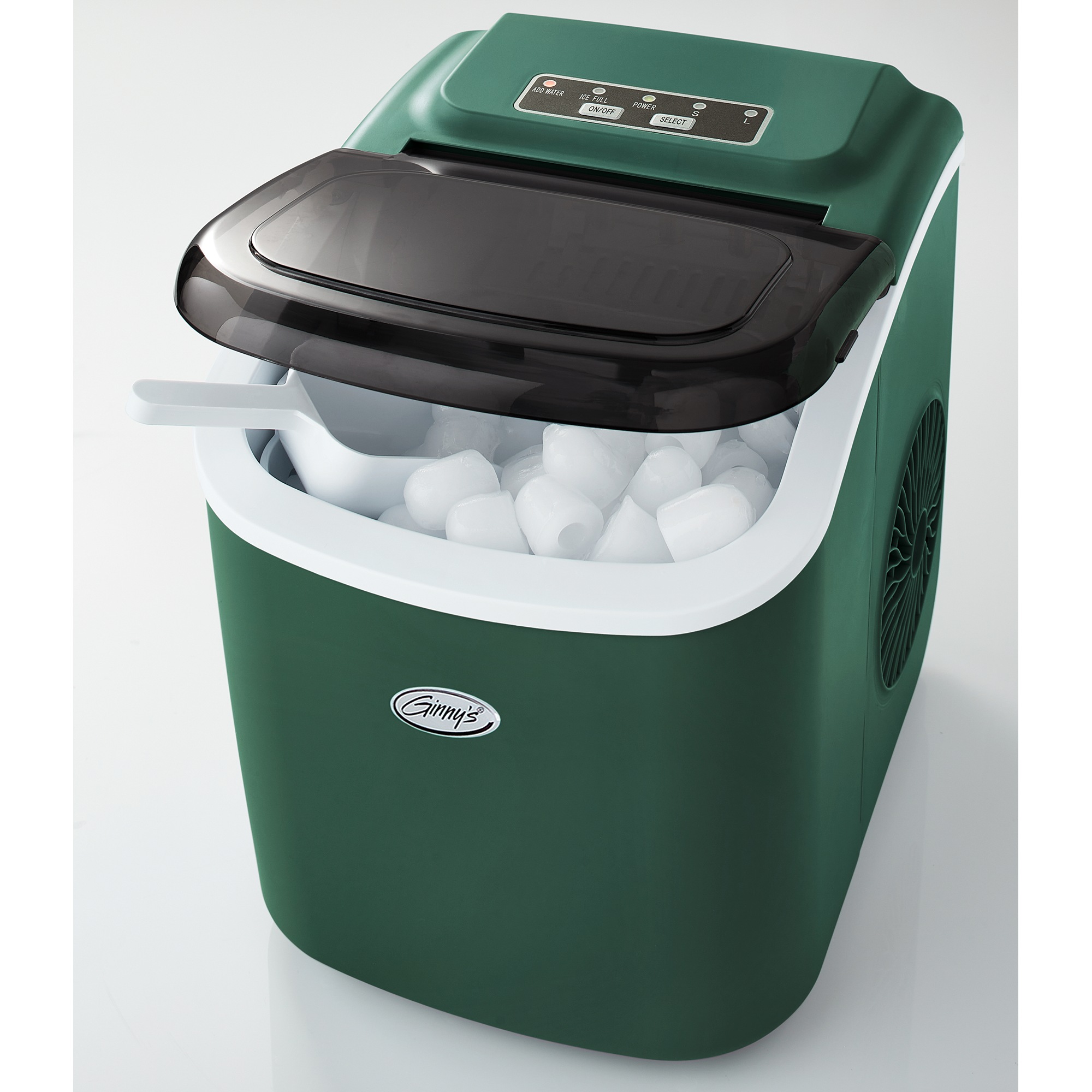 Ginny’s Personalized Countertop Ice Maker with Adjustable Ice Size