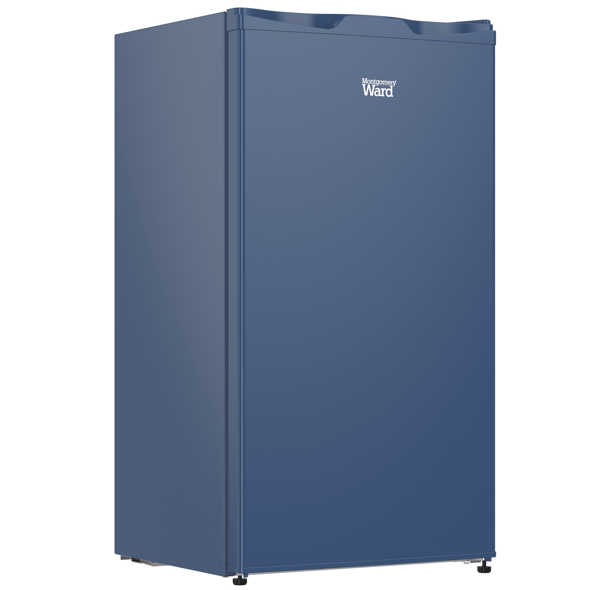 Montgomery Ward 3.2 cu. ft. Contemporary Fridge/Freezer, Gray or Blue