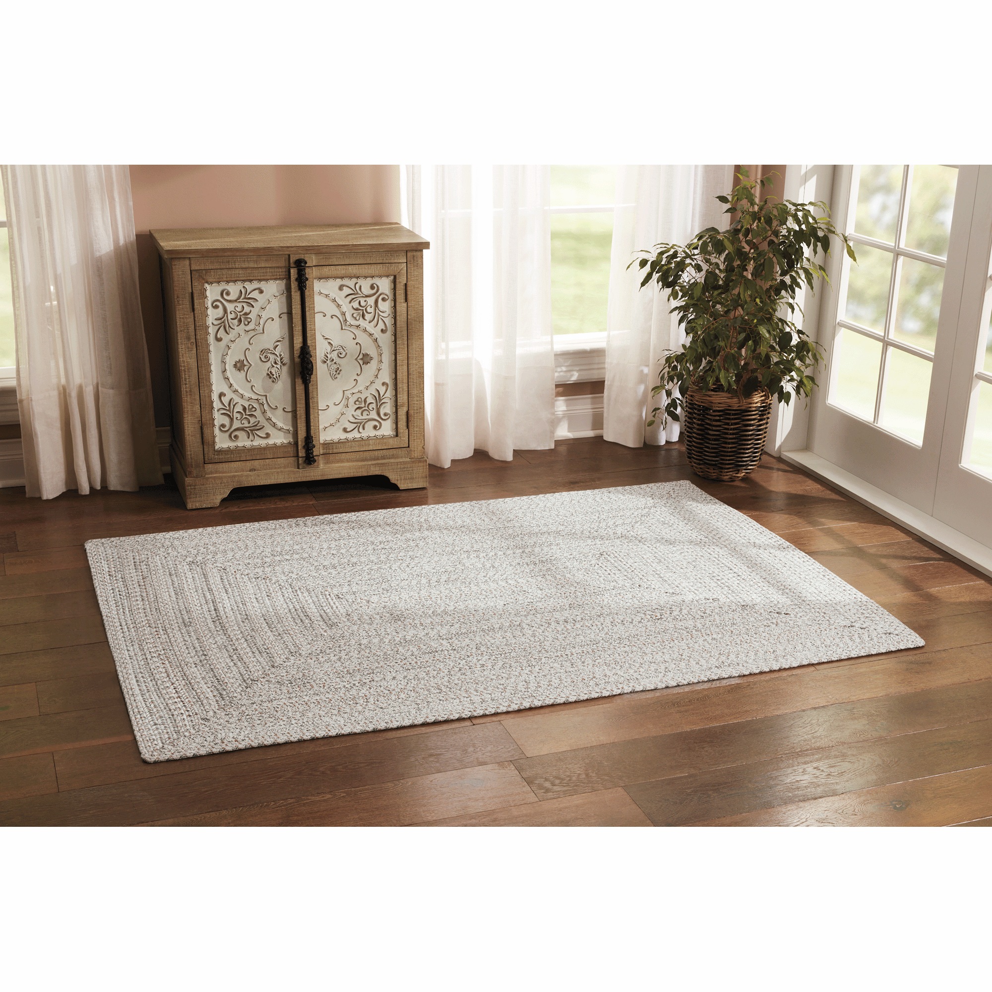 Neutral Braided Rug 1 Neutral Braided Rug