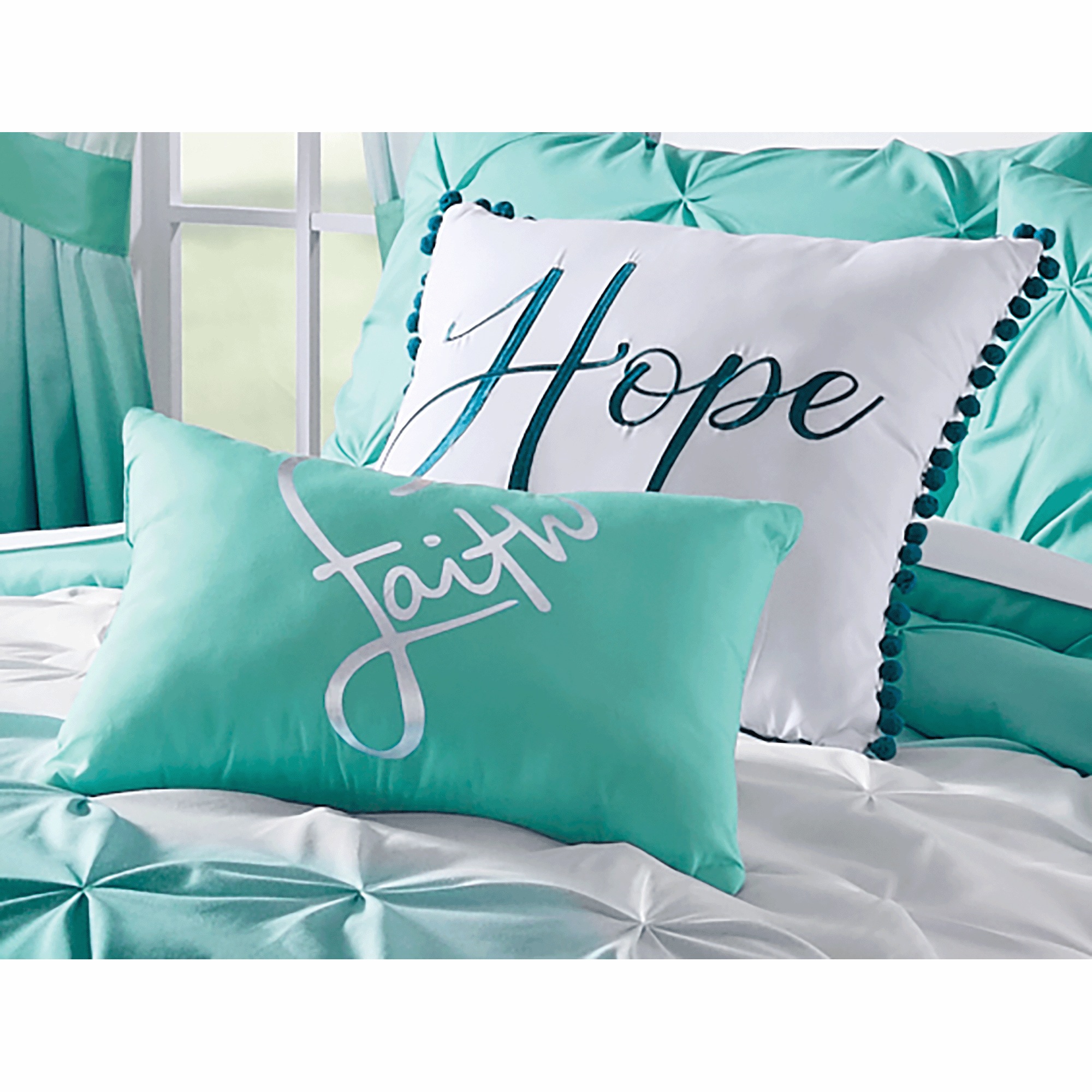 Faith and Hope Accent Pillows