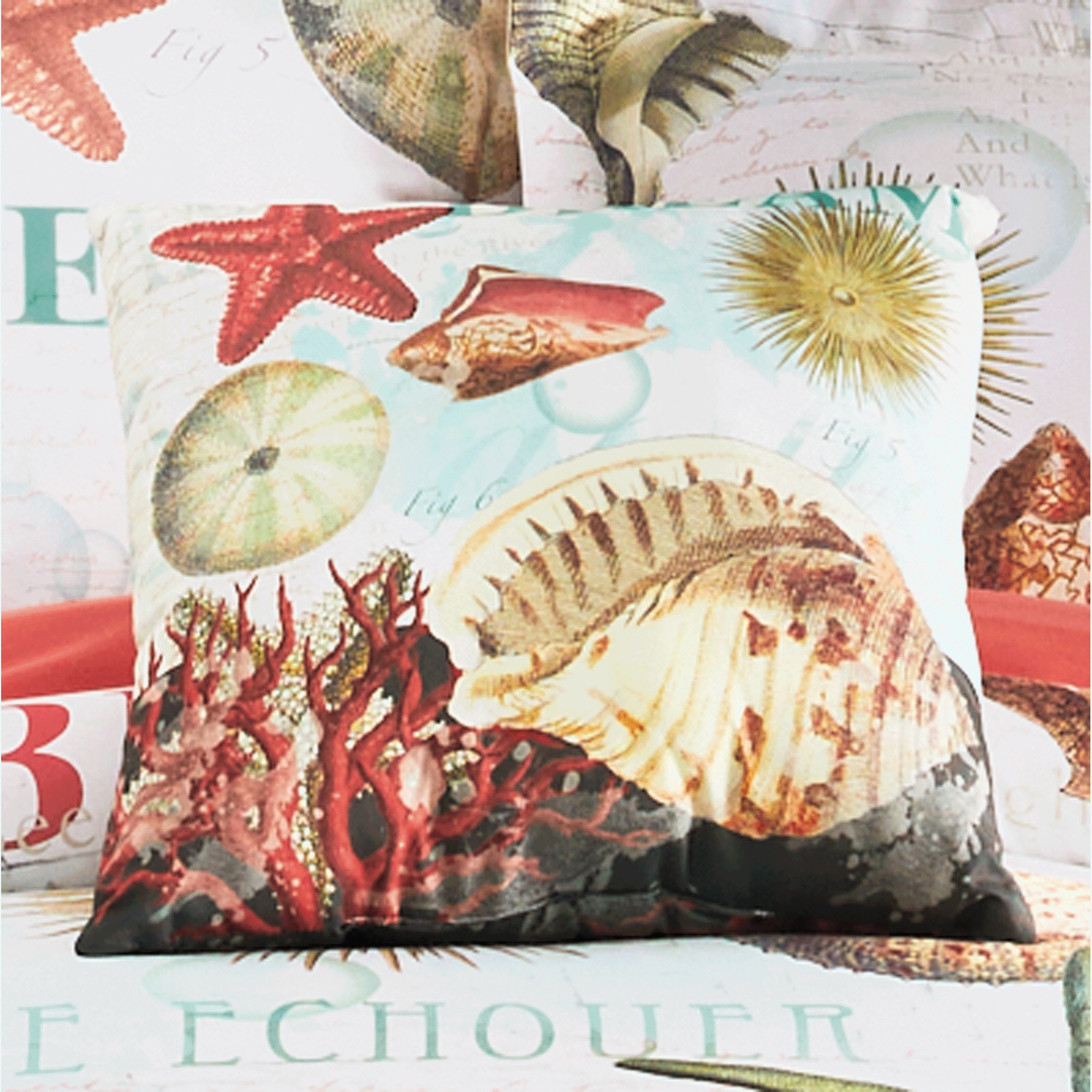Coastal Decorative Pillow 1 Coastal Decorative Pillow