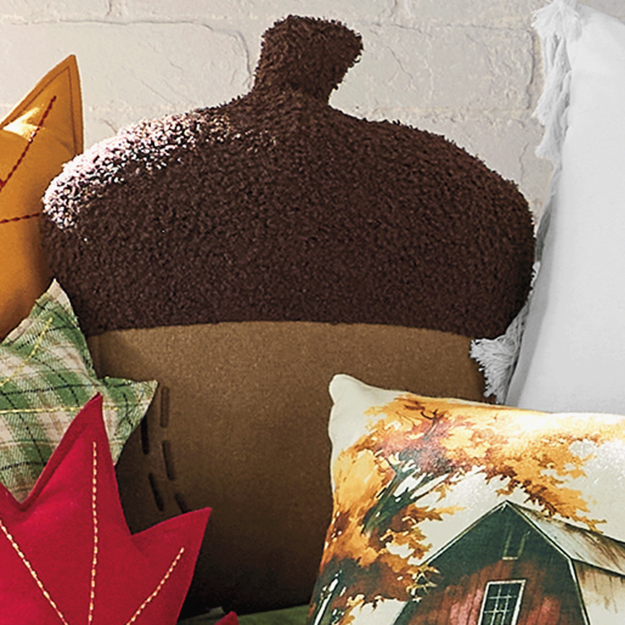 Harvest Figural Accent Pillow 1 Harvest Figural Accent Pillow