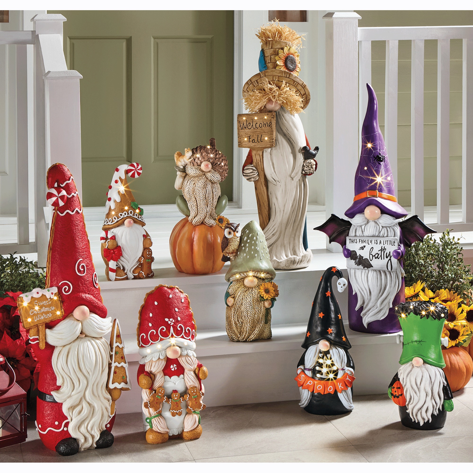 Best of Halloween, Harvest and Christmas Gnomes