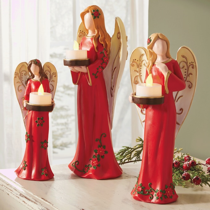 Set of 3 Christmas Angels 1 Set of 3 Christmas Angels