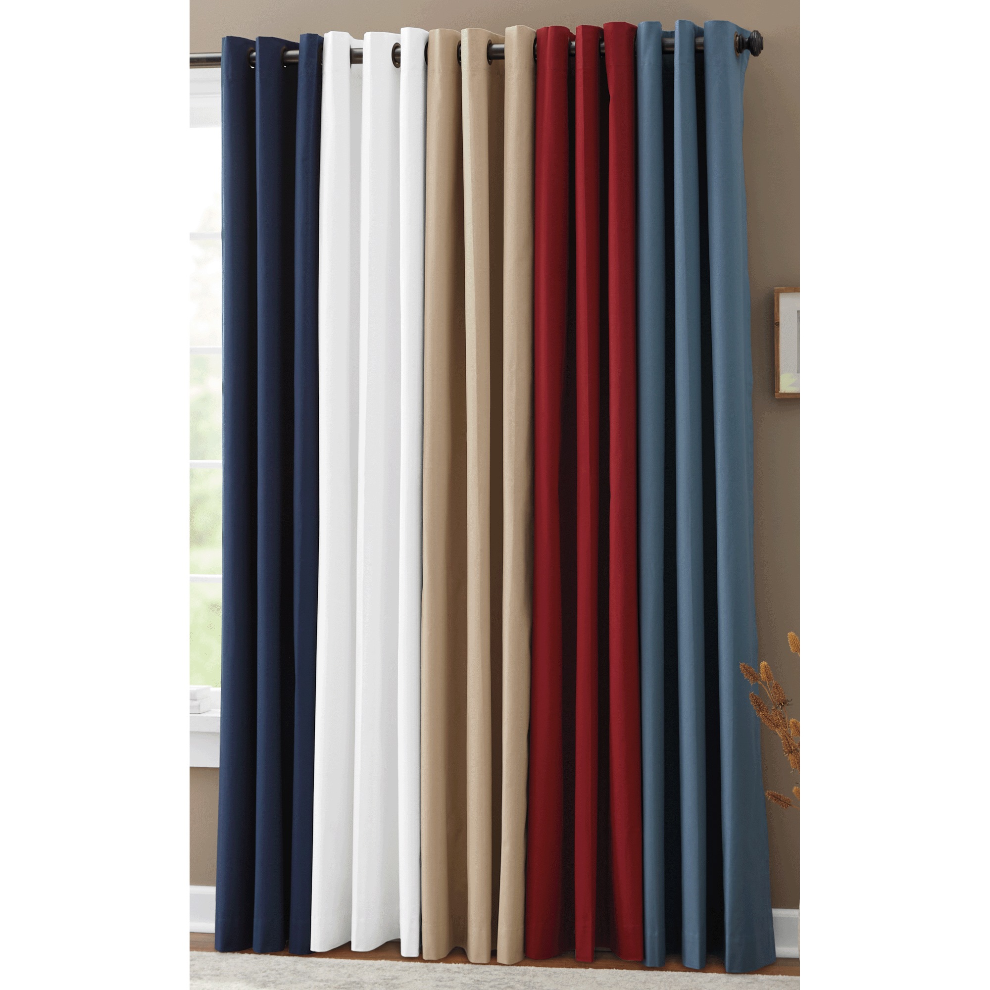 Lena Thermal Grommet Panel Pair
