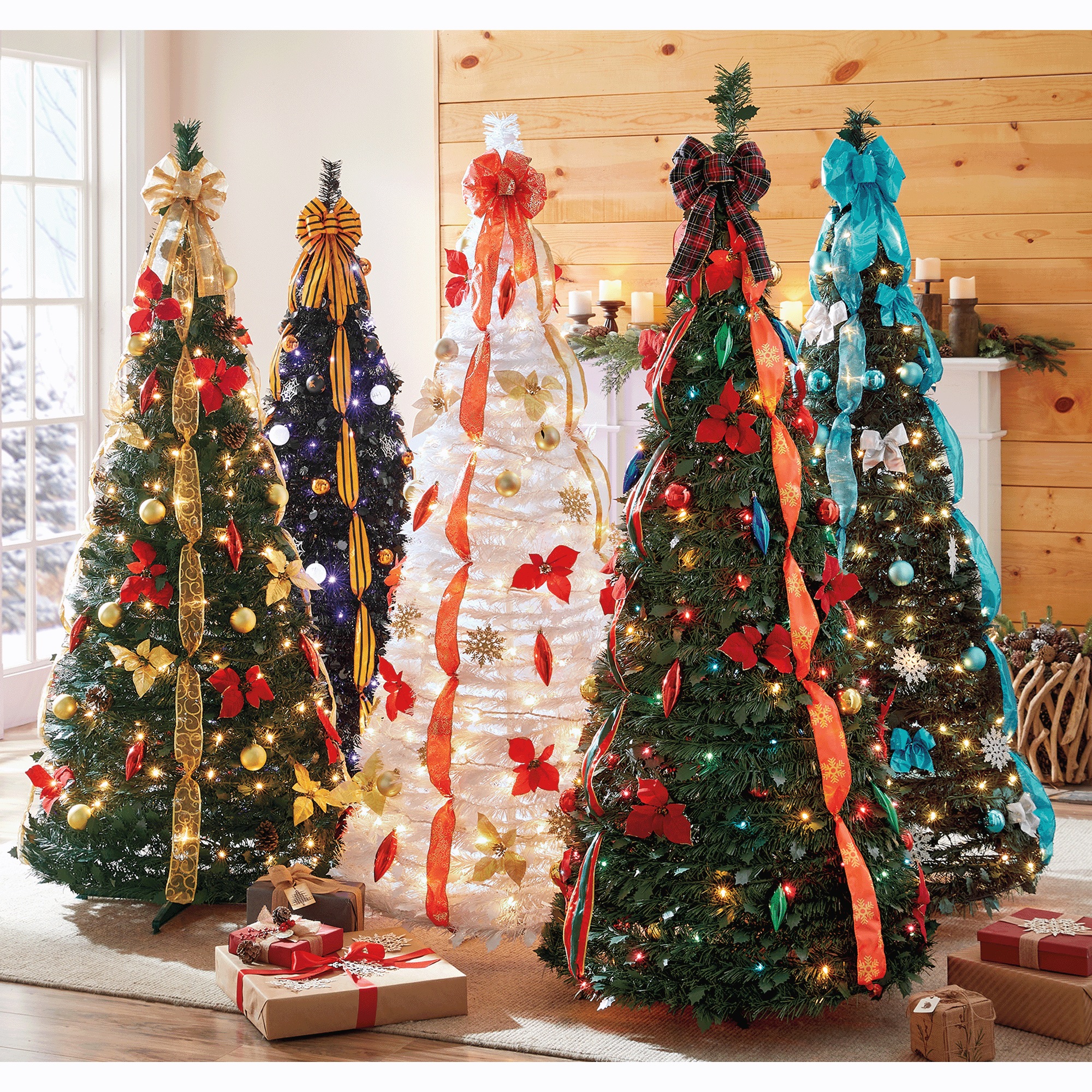 Holiday 6-Foot Pre-Lit Pop-Up Tree