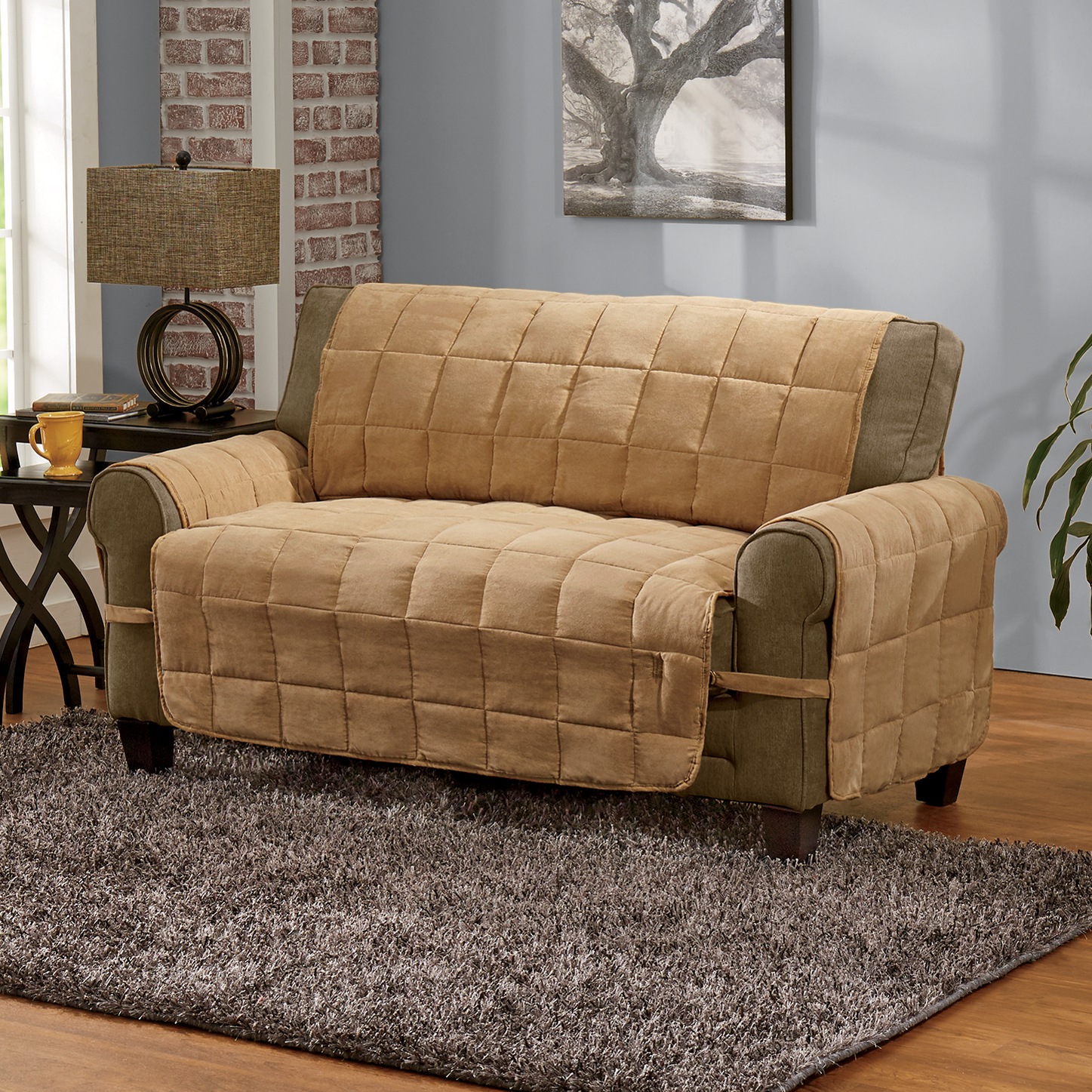 Oversized Faux-Suede Ultimate Furniture Protector 4 Oversized Faux-Suede Ultimate Furniture Protector