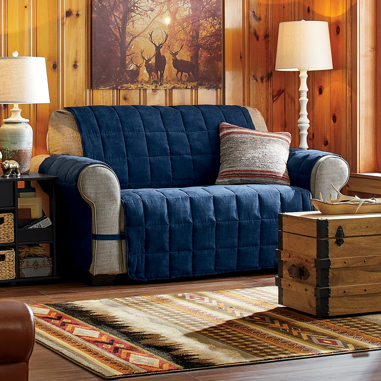 Oversized Faux-Suede Ultimate Furniture Protector 5 Oversized Faux-Suede Ultimate Furniture Protector