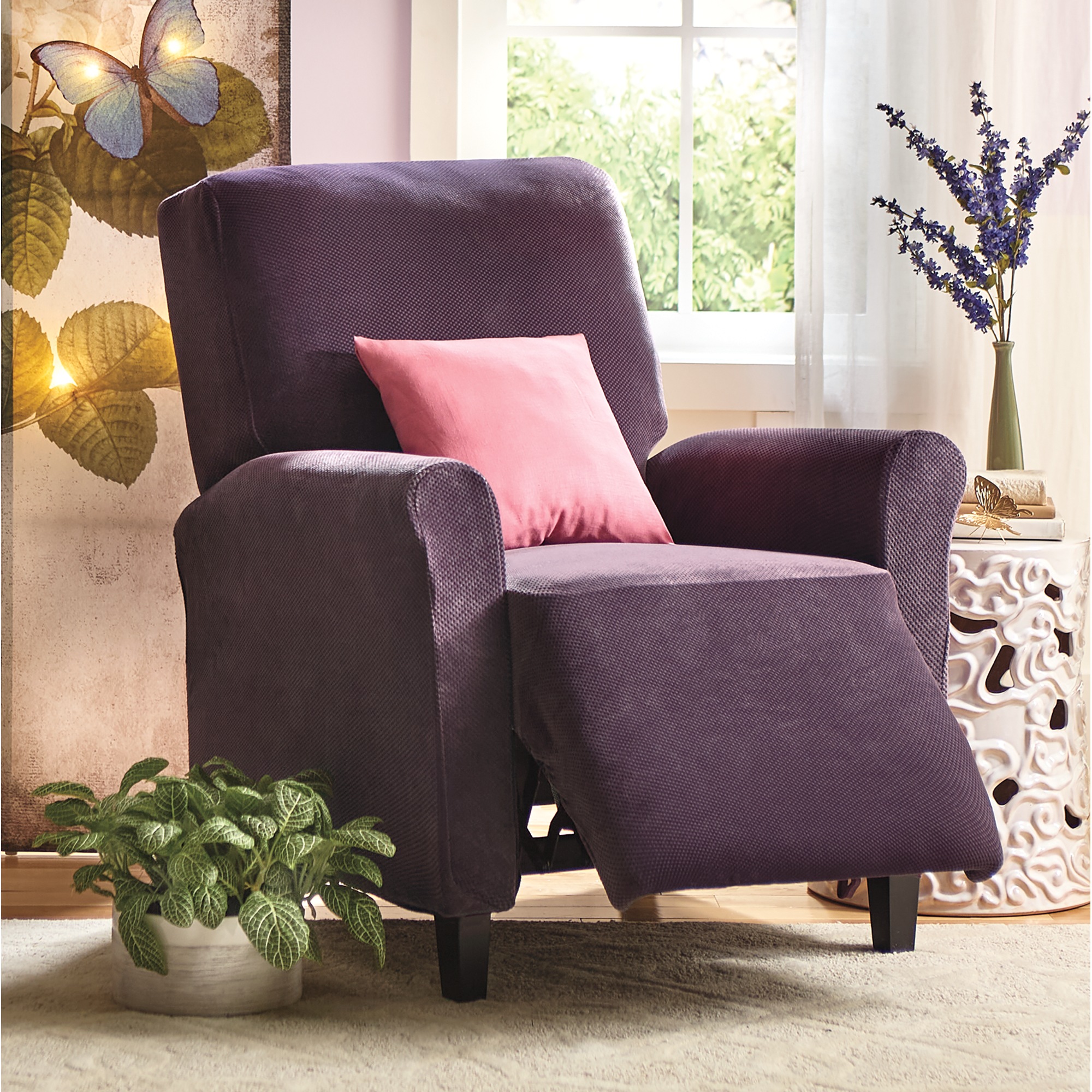 Stretch Pique Slipcover