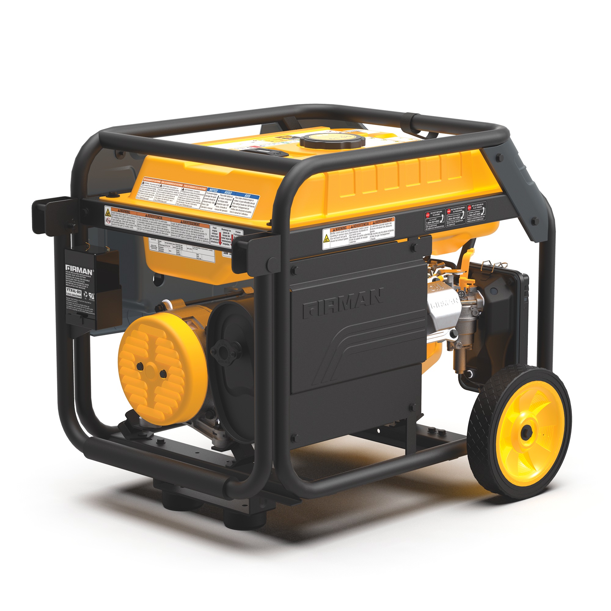 Firman Dual-Fuel Portable Generator 4550/3650W