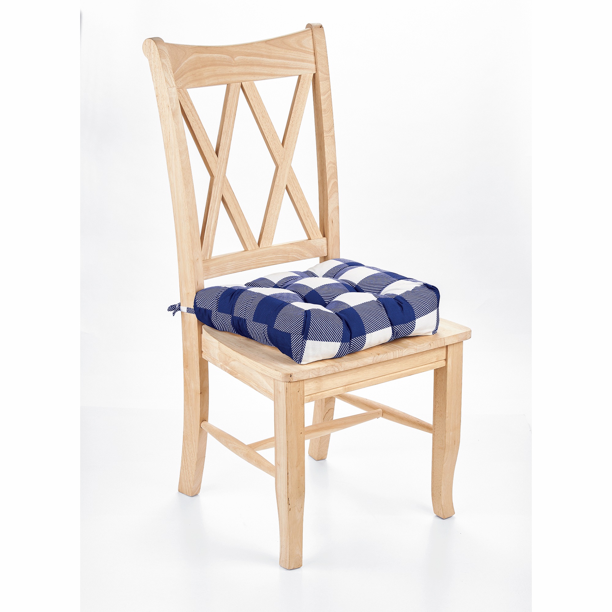 Buffalo Check Chair Pad 3 Buffalo Check Chair Pad