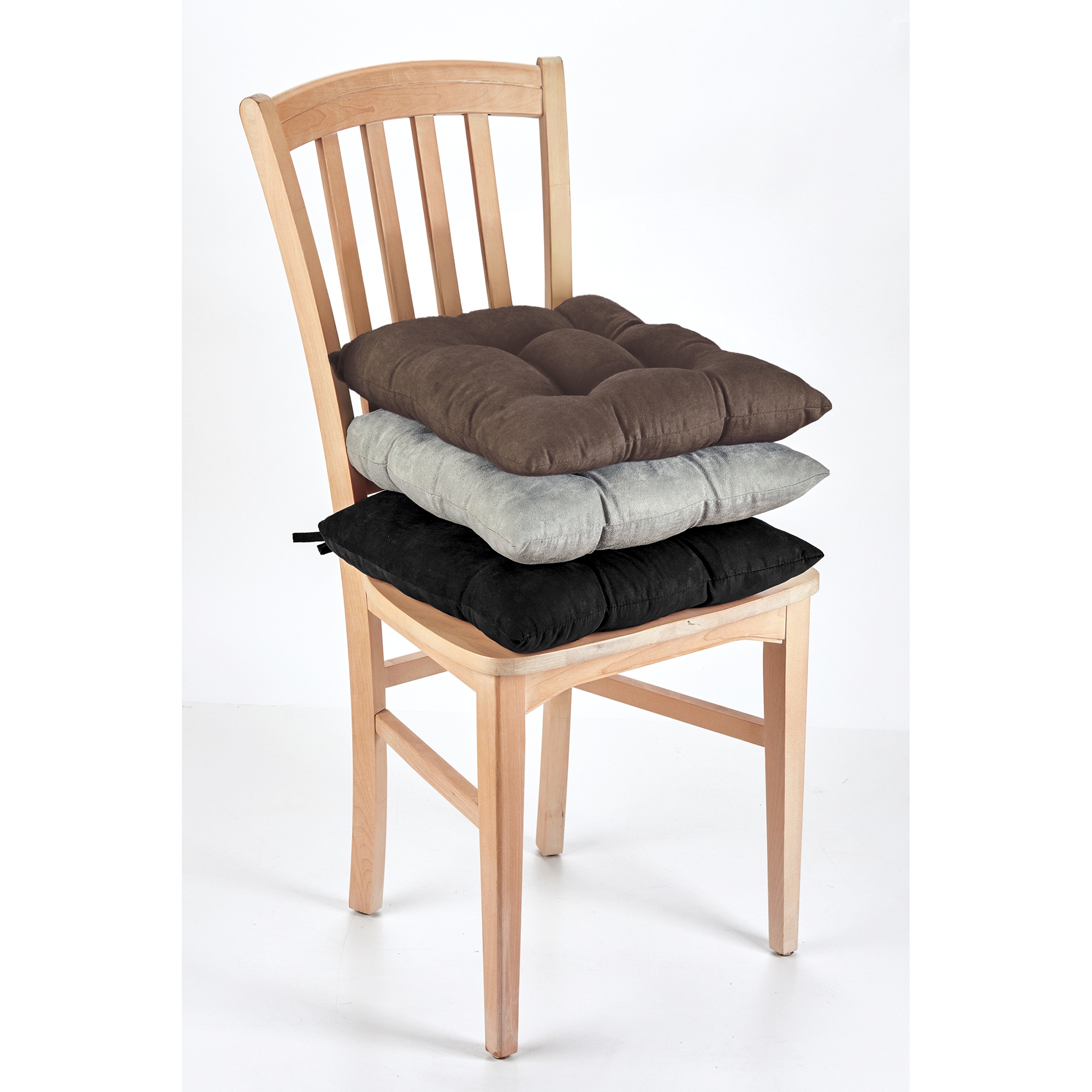 Faux Suede Chair Pad