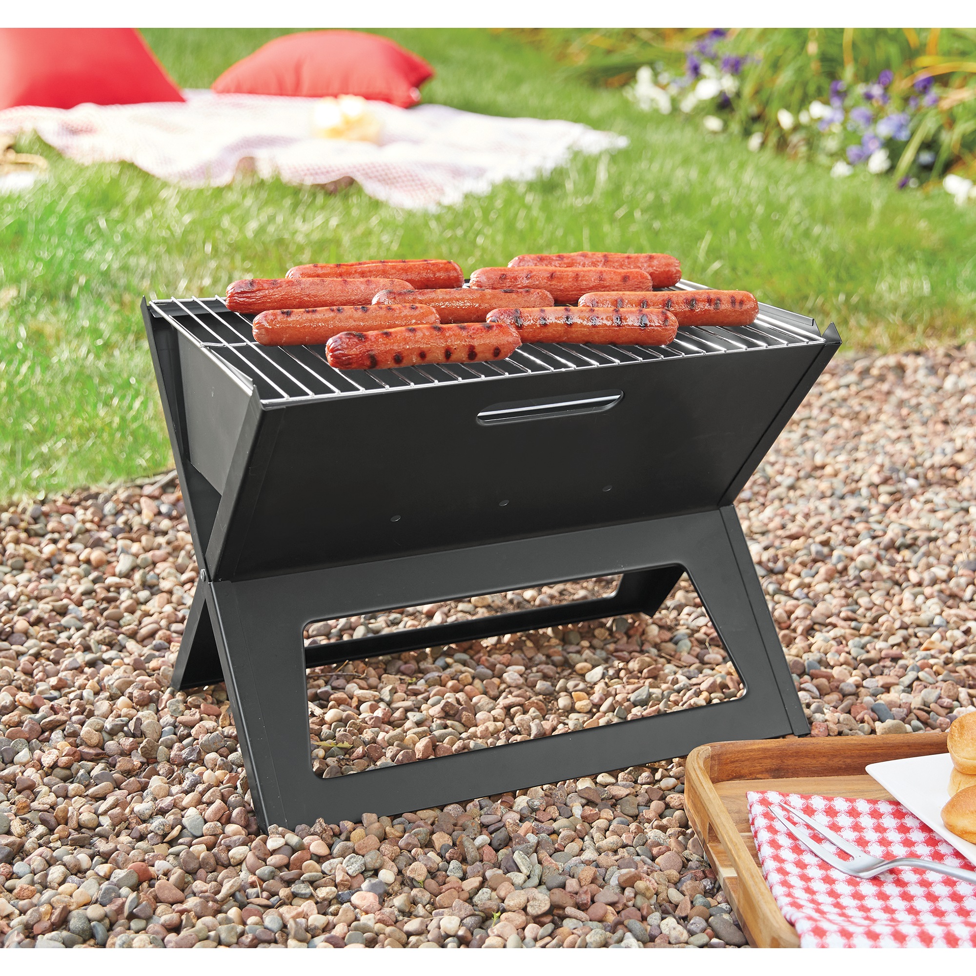 Fire Sense Portable Foldaway Charcoal Grill