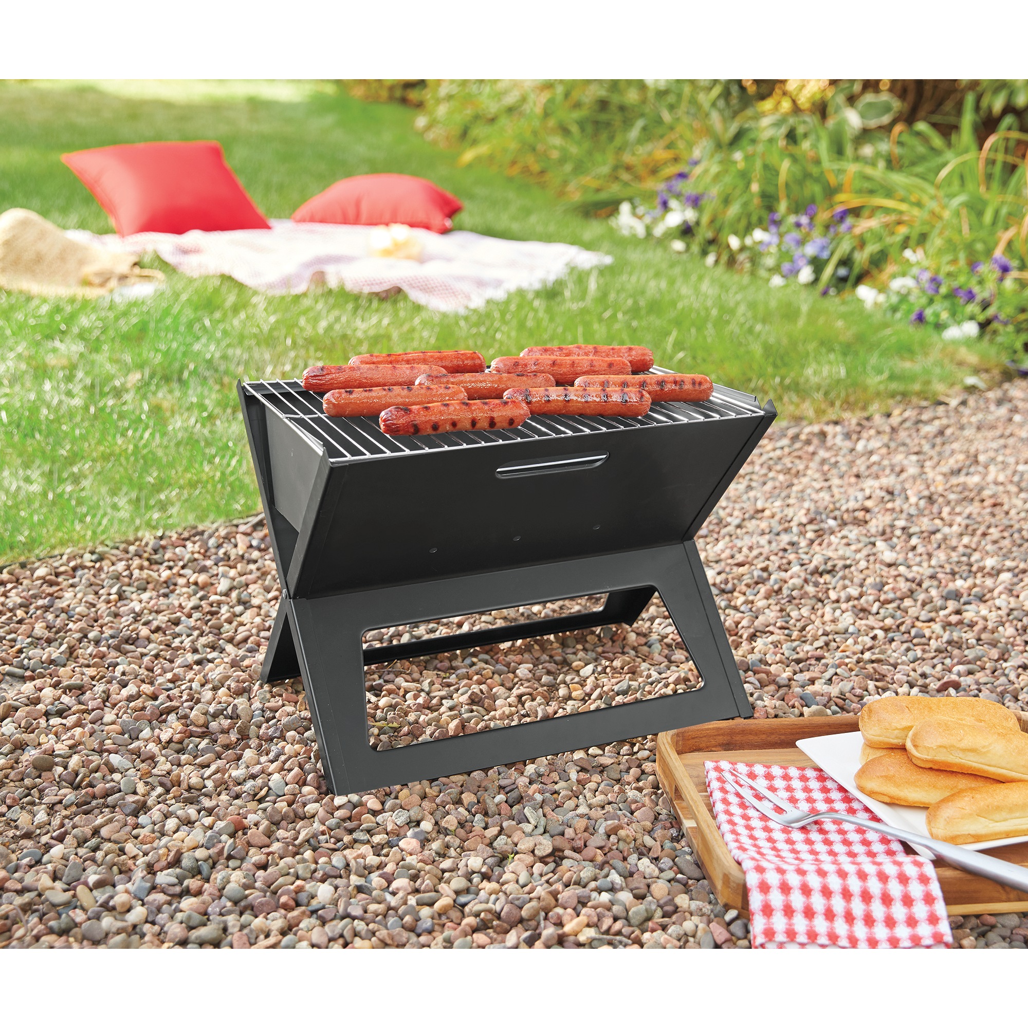 Fire Sense Portable Foldaway Charcoal Grill