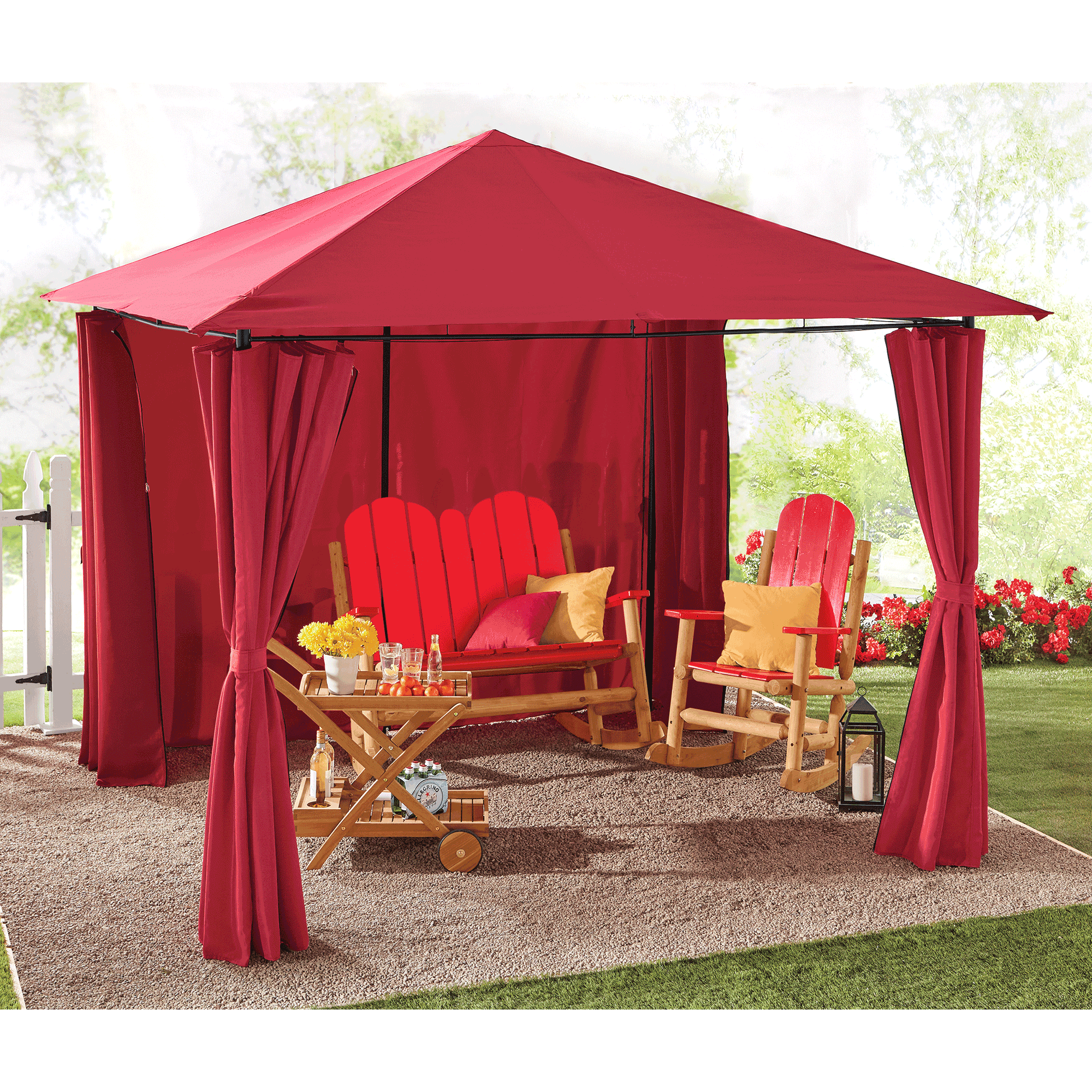 Corner-Tie Gazebo