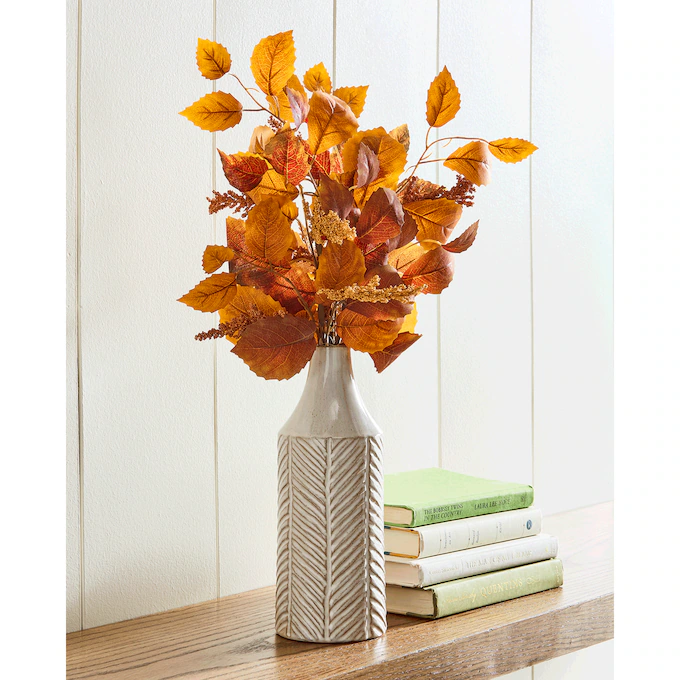 Ceramic Linear-Texture Vase