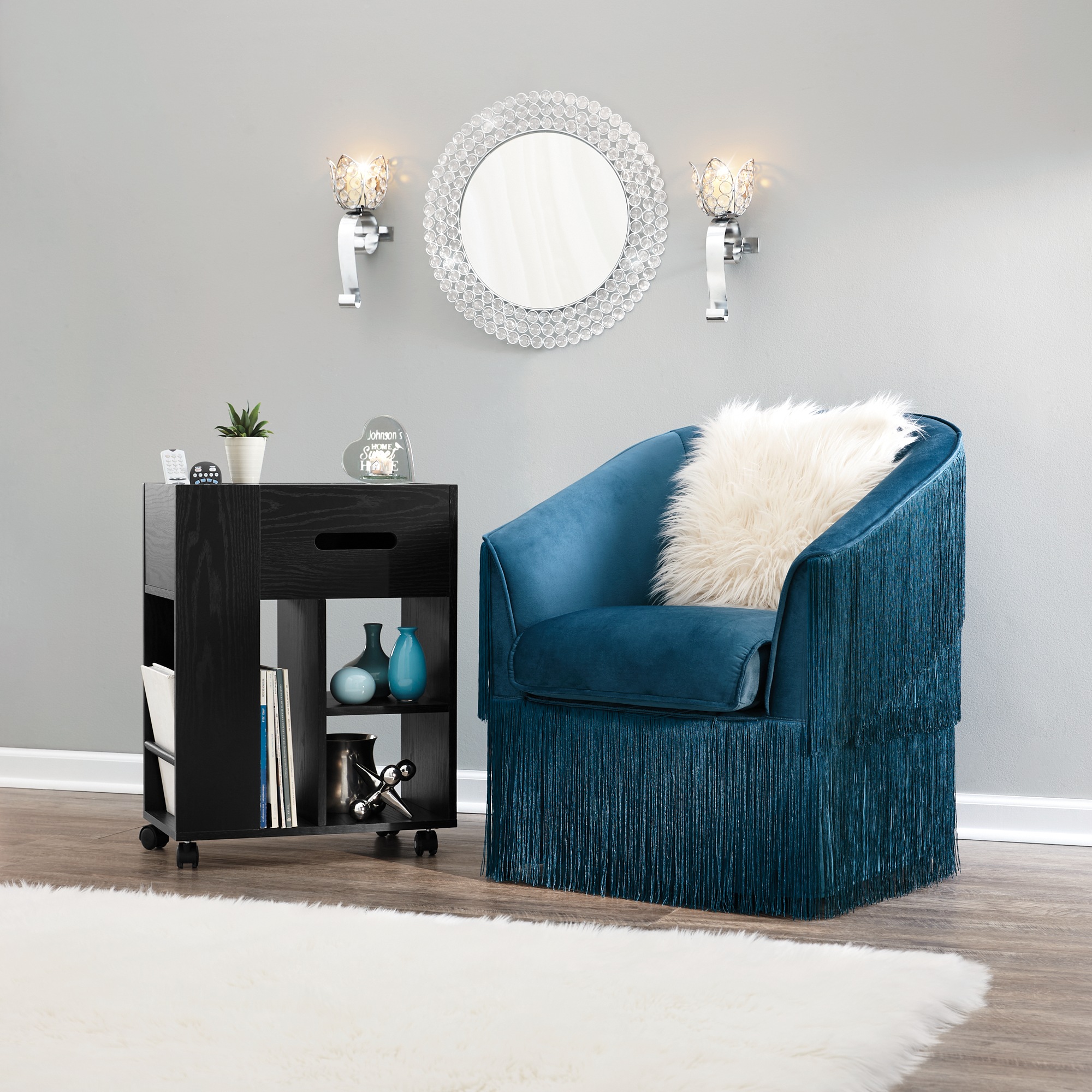 Fringe Barrel Chair 2 Fringe Barrel Chair