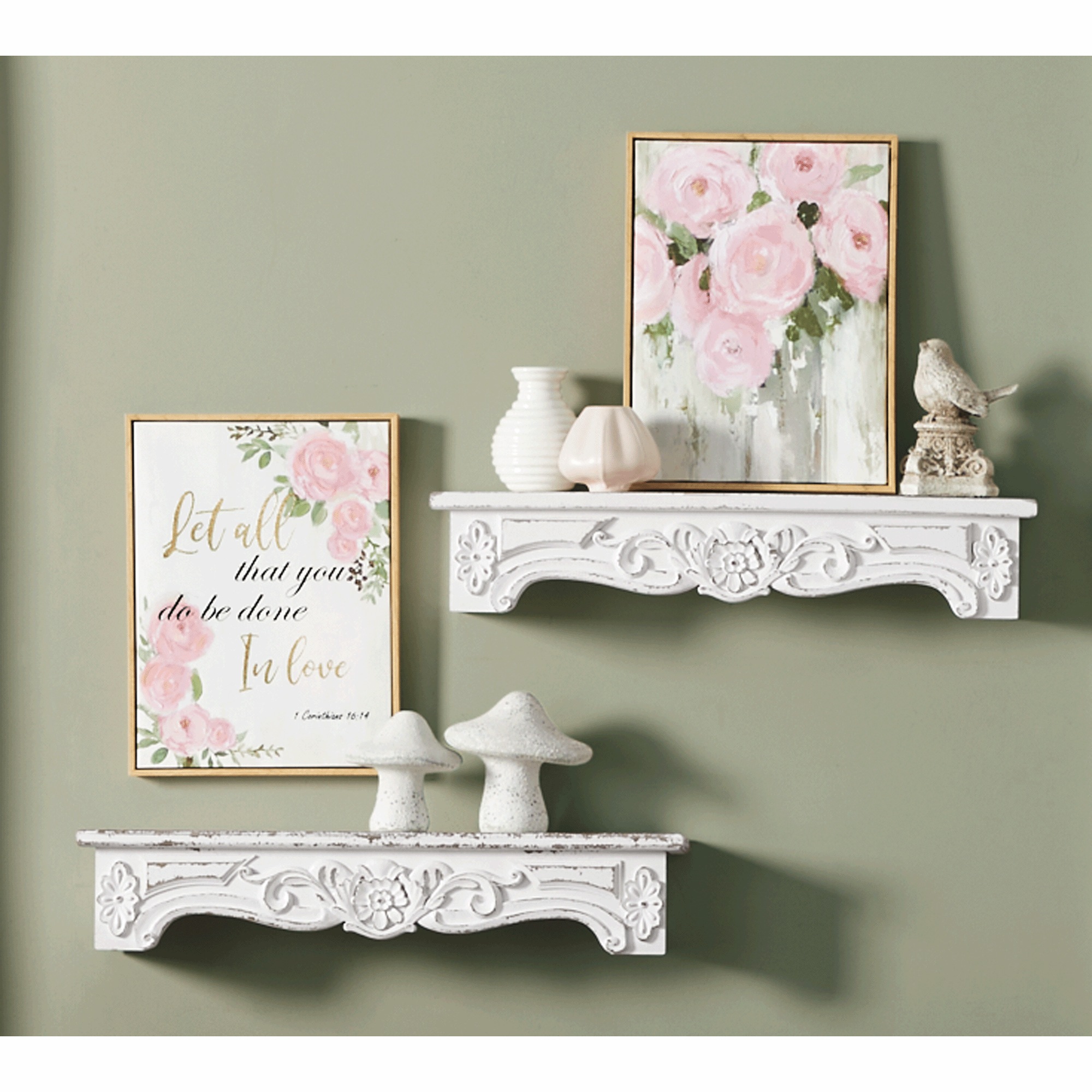 Remi Romance Wall Shelf 2 Remi Romance Wall Shelf