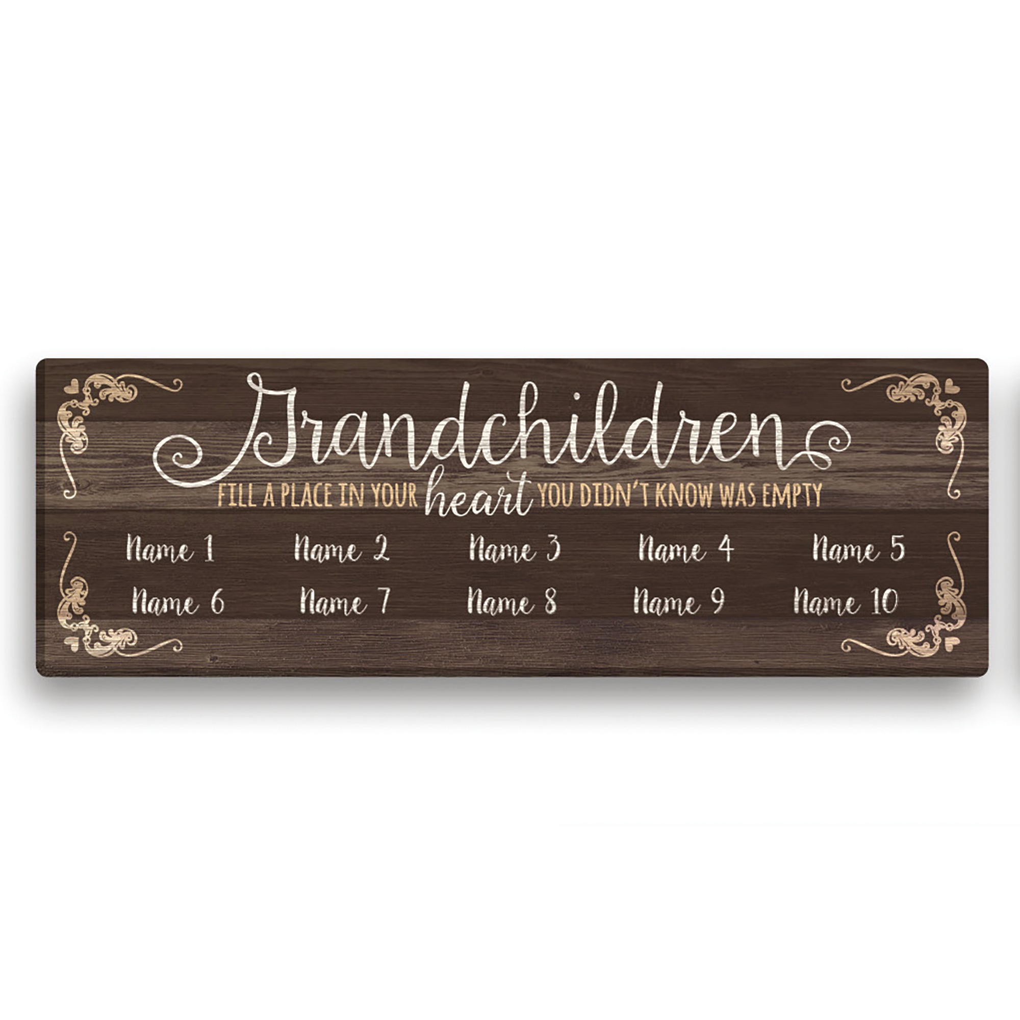 Personalized Grandchildren Wall Art