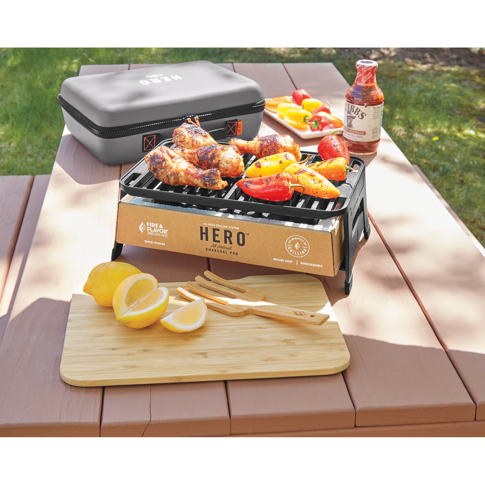HERO Fire and Flavor Grill Set