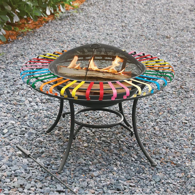 Rainbow Fire Pit 1 Rainbow Fire Pit