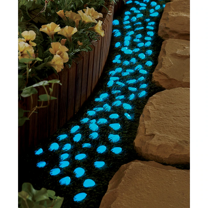 Glow-In-The-Dark Garden Pebbles