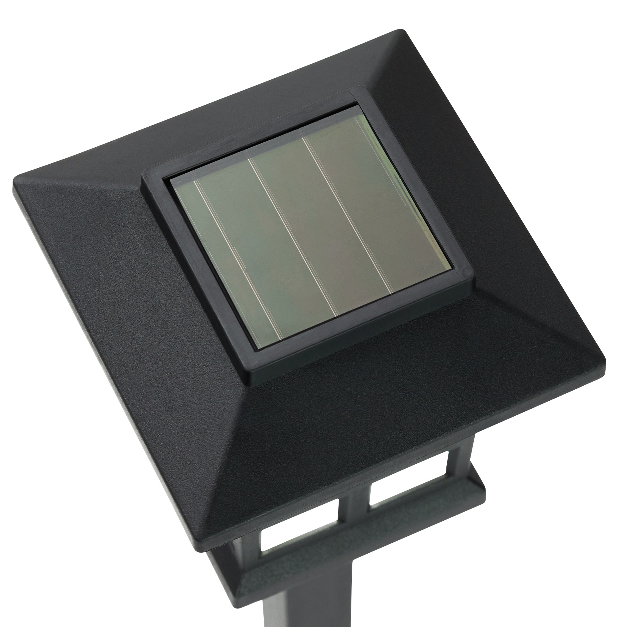 6-Piece Classic Lantern Solar LED Pathway Light Set