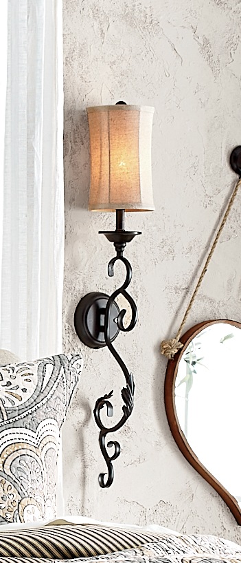 Curl Scroll Wall Sconce
